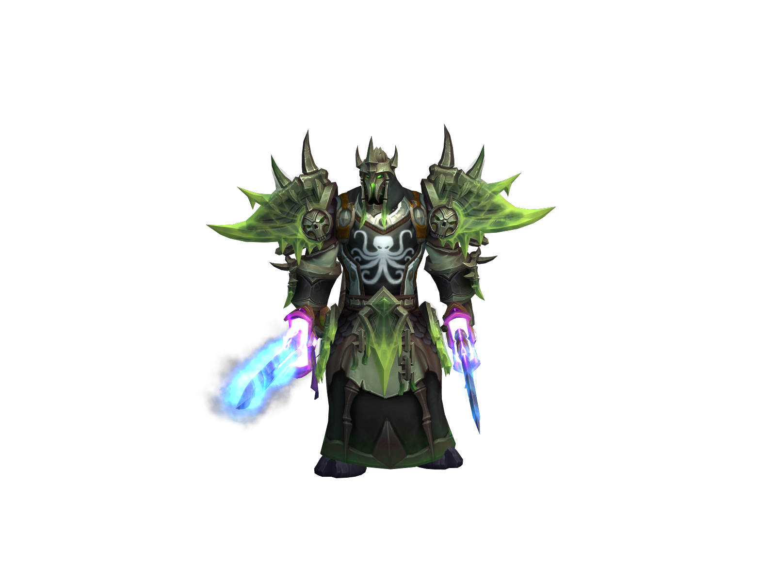 Octoknight 3D character render
