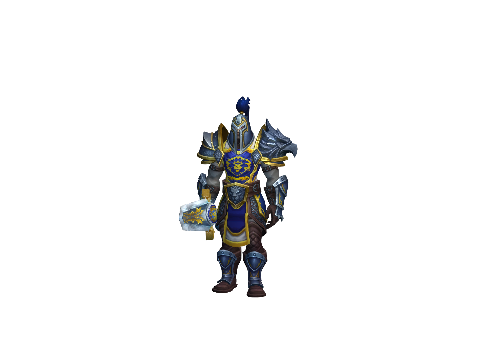 Herculies 3D character render