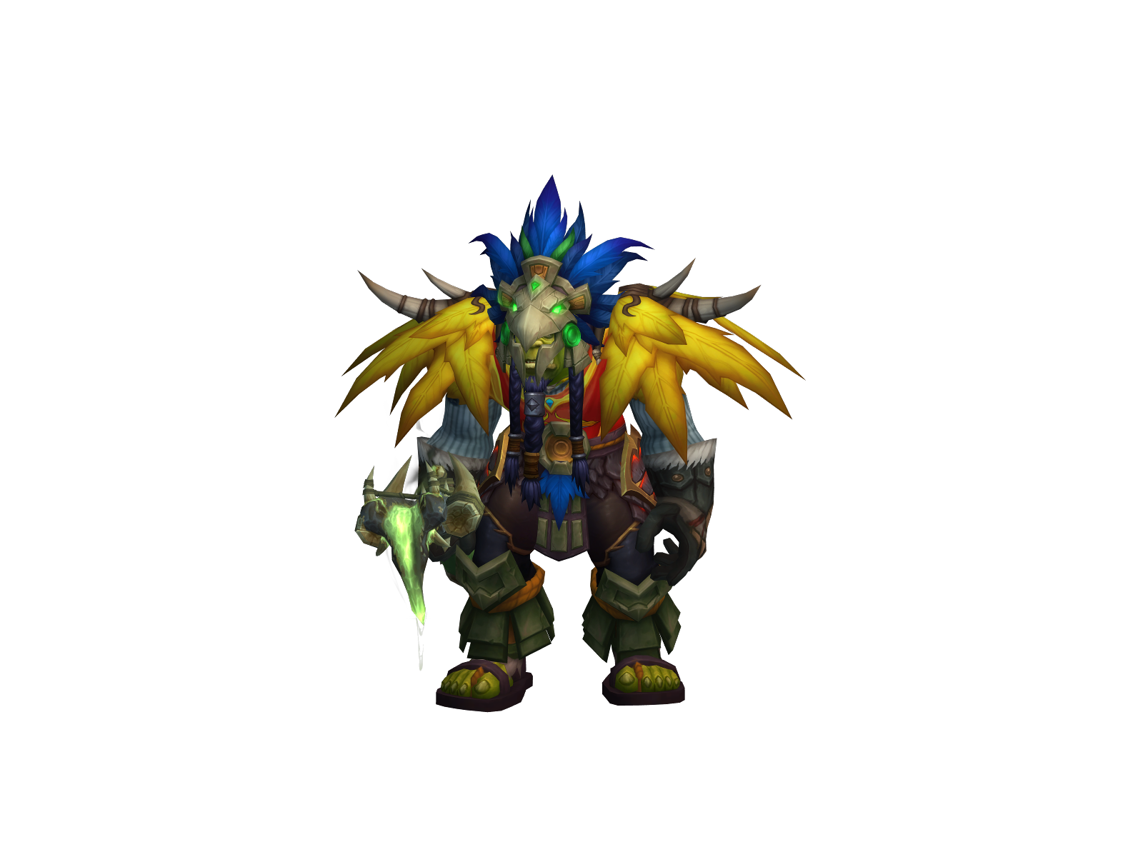 Draenorhnter 3D character render