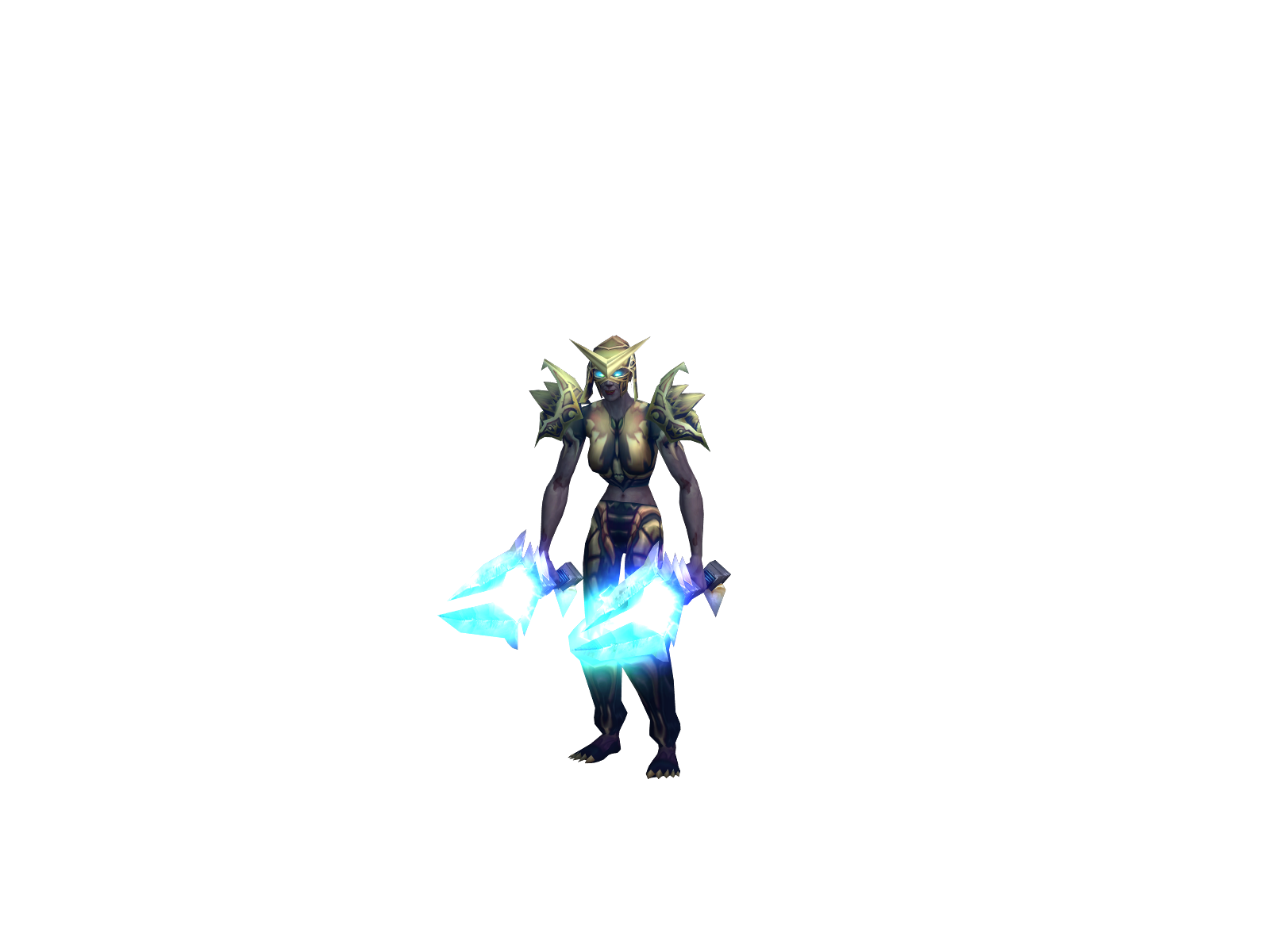Acid 3D character render