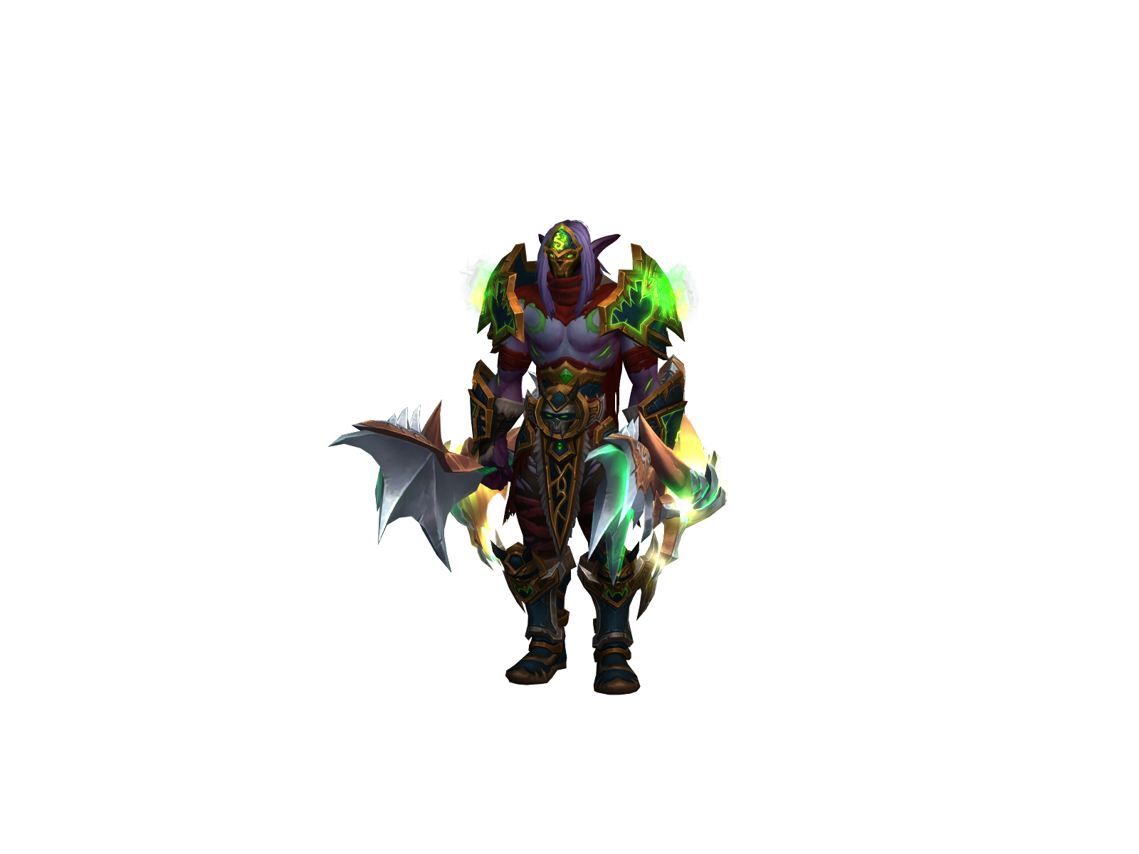 Annihilos 3D character render
