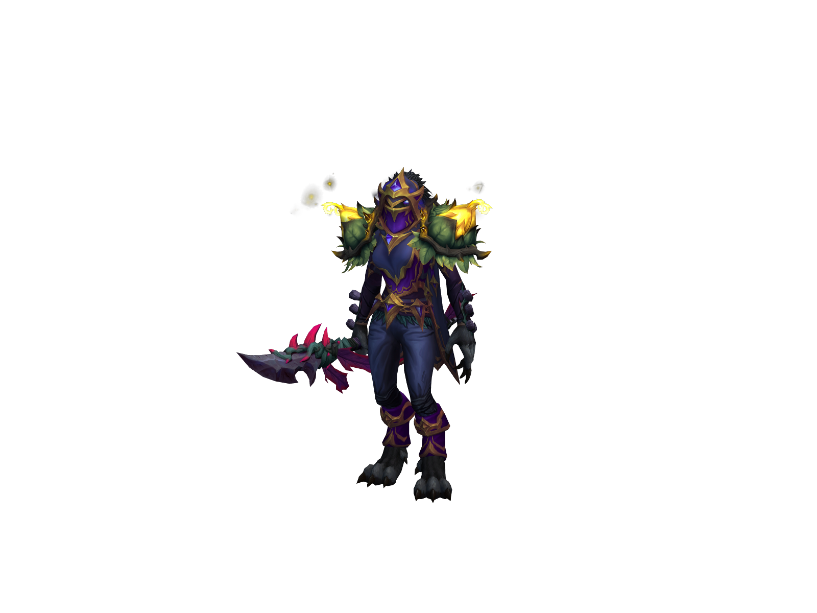 Faellen 3D character render