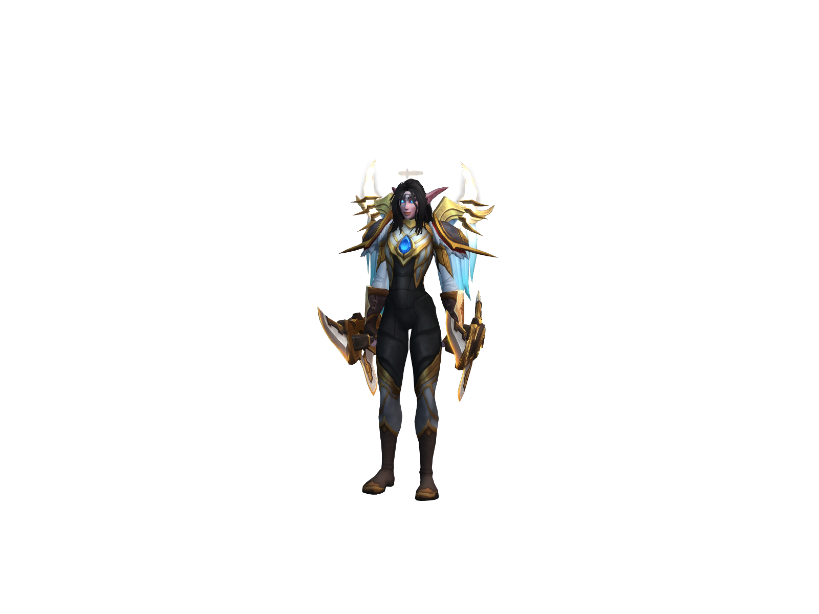 Jaegerin 3D character render