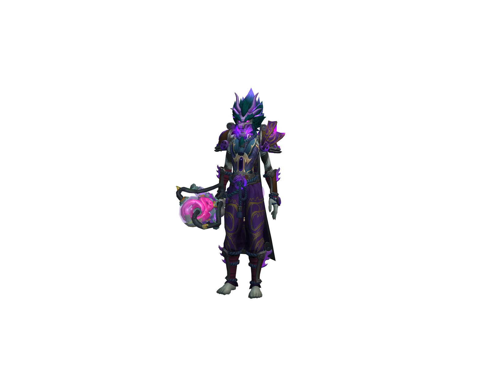 Sushiroll 3D character render