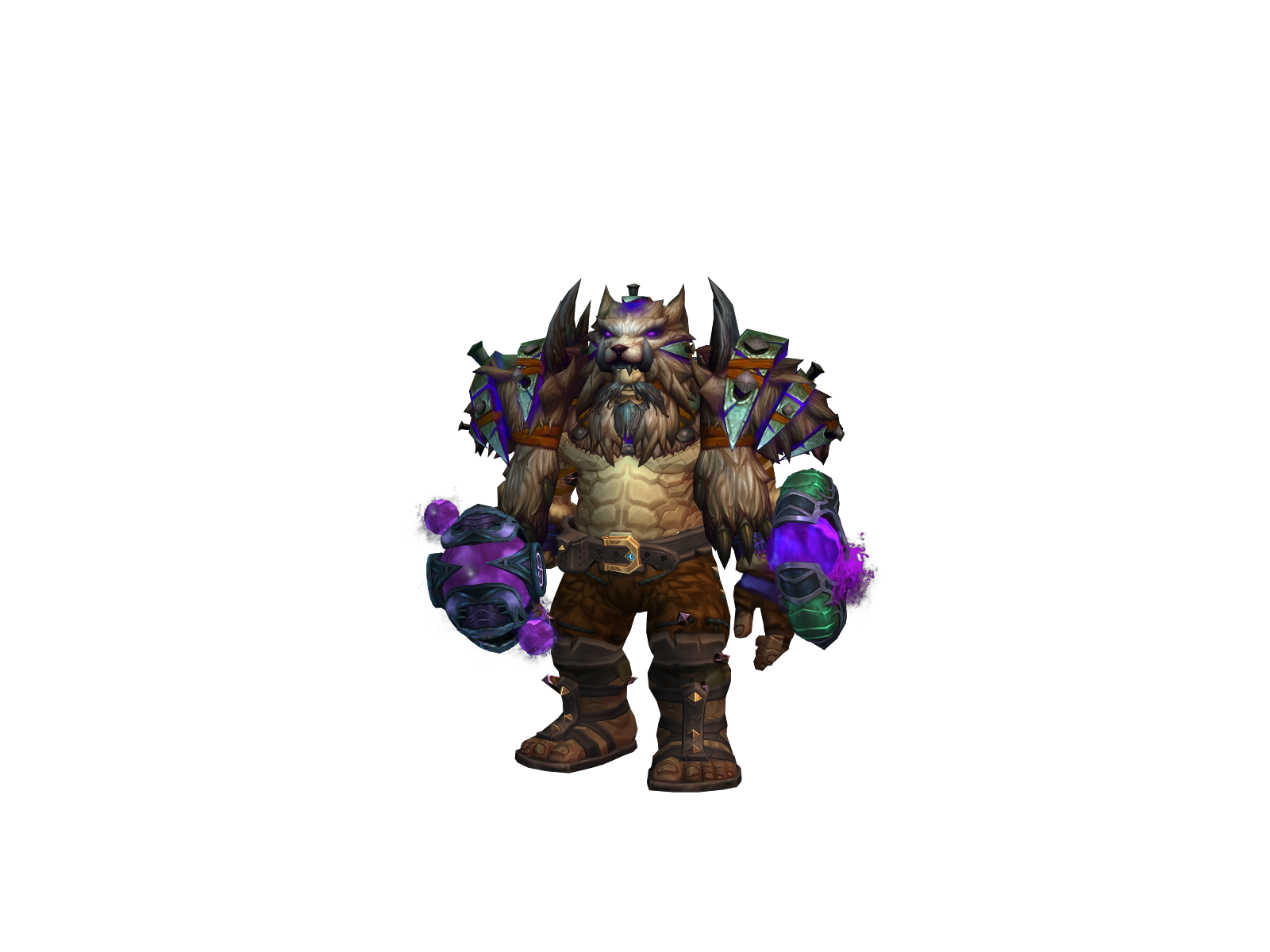 Earthen 3D character render