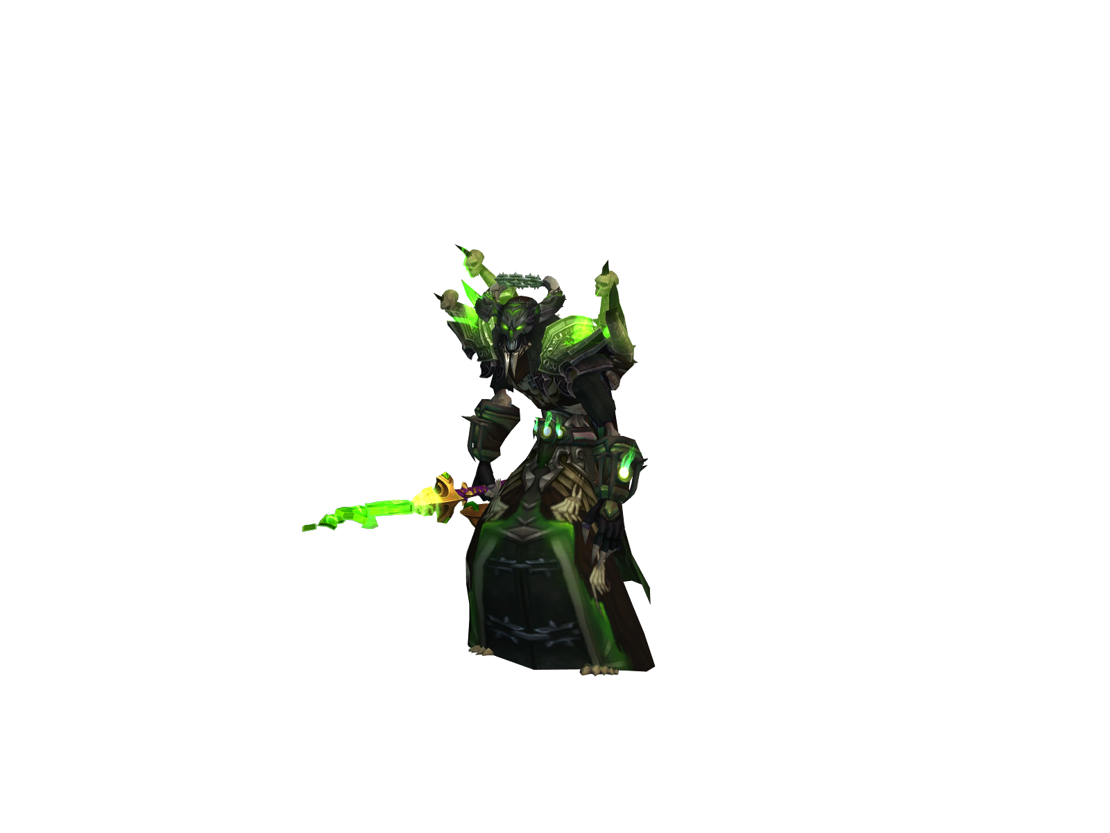 Unholyness 3D character render