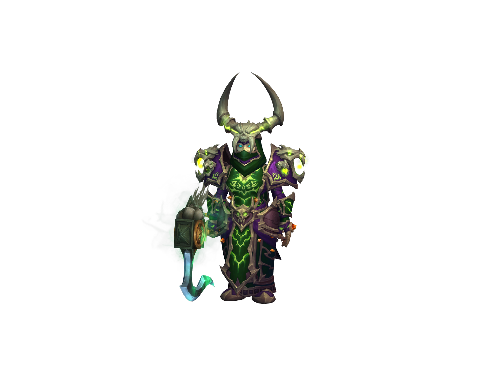 Haetres 3D character render