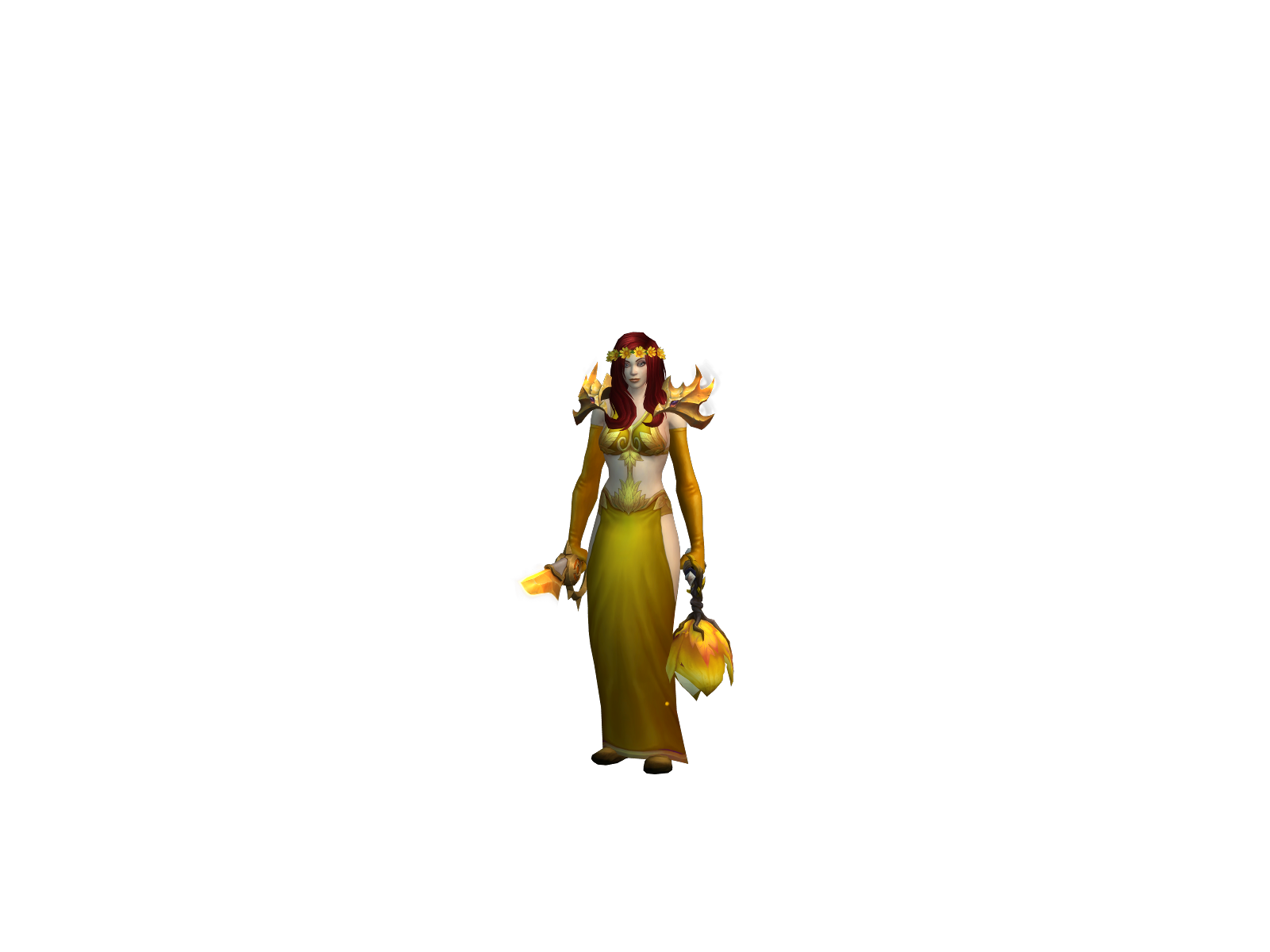Soulhealer 3D character render