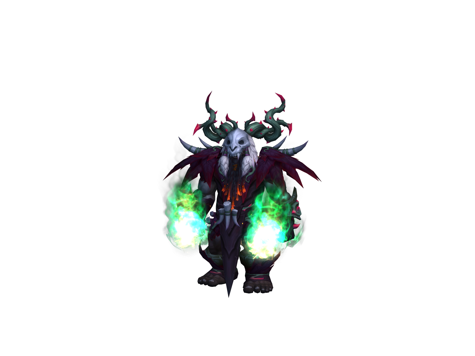 Spiritwalker 3D character render
