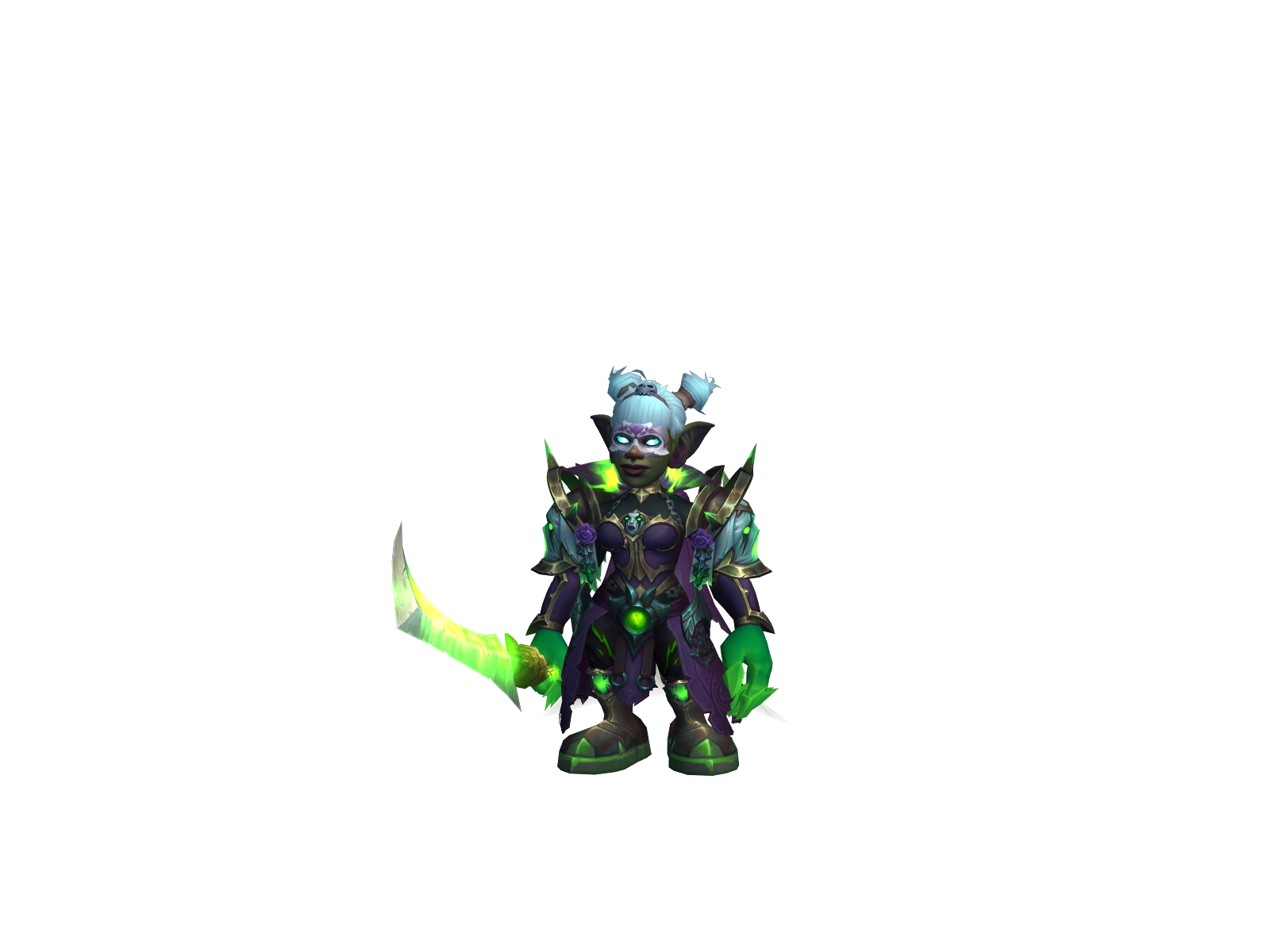 Patricia 3D character render