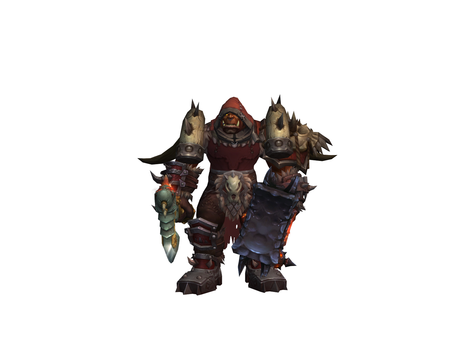 Girrosh 3D character render