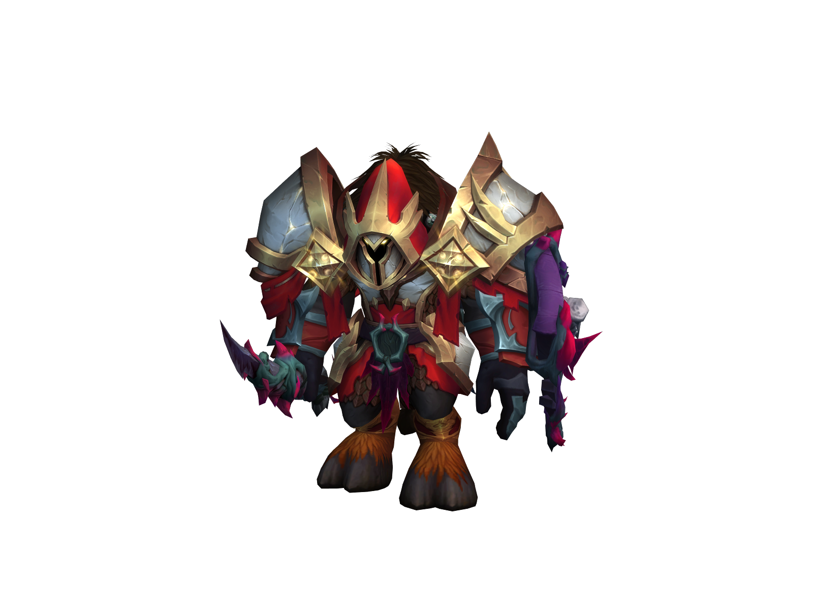 Dromial 3D character render