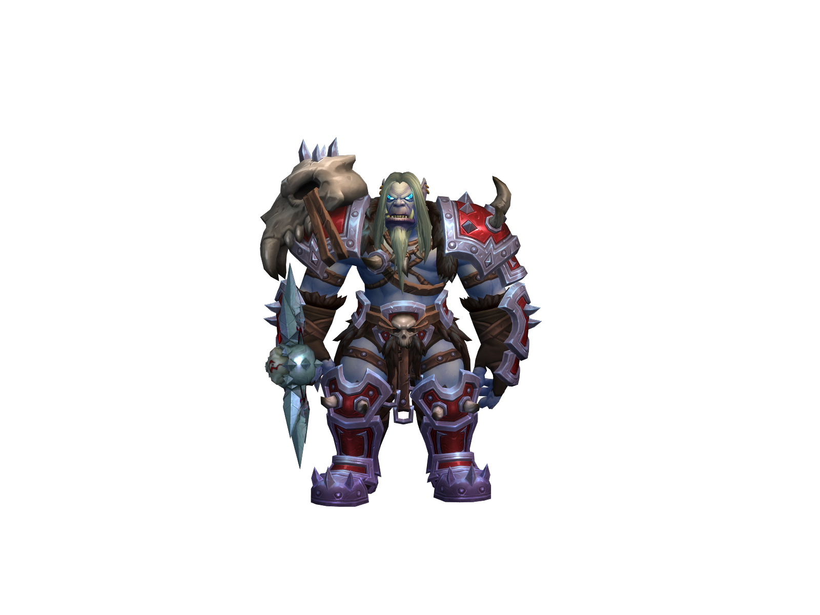 Ukgnar 3D character render
