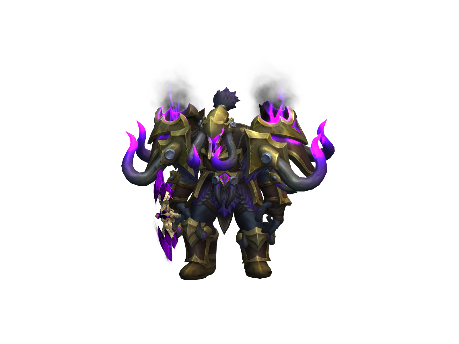 Zuggernaut 3D character render