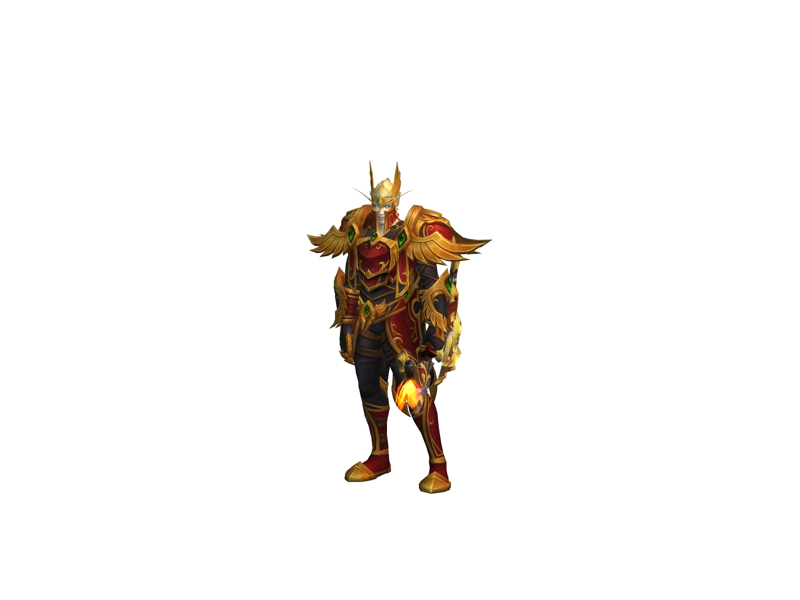 Firé 3D character render
