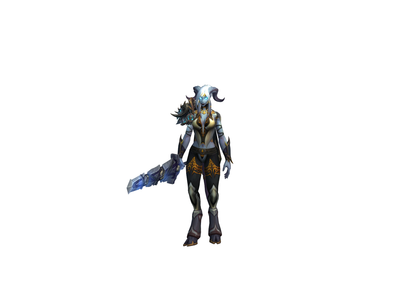 Áran 3D character render