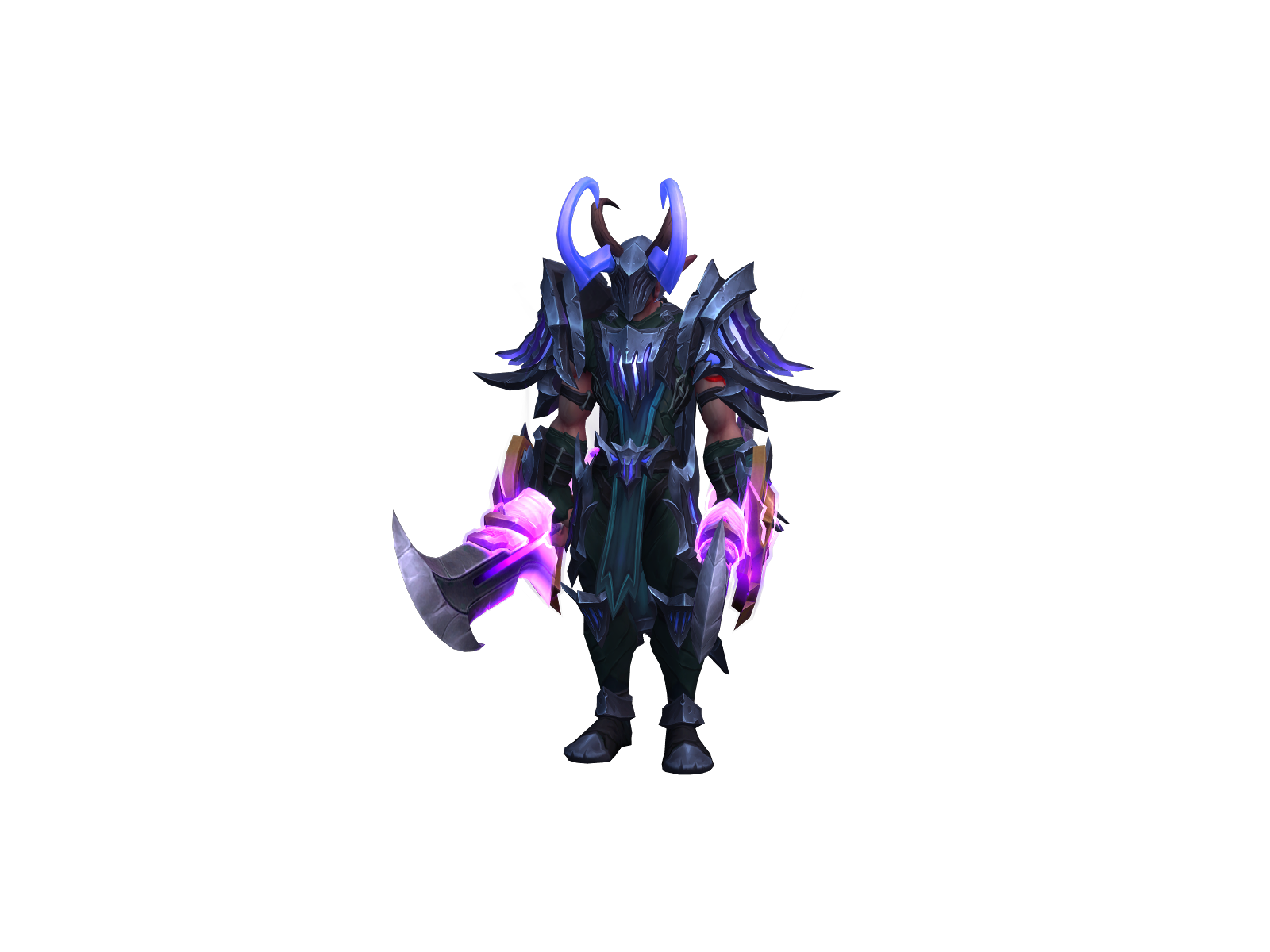 Illidar 3D character render