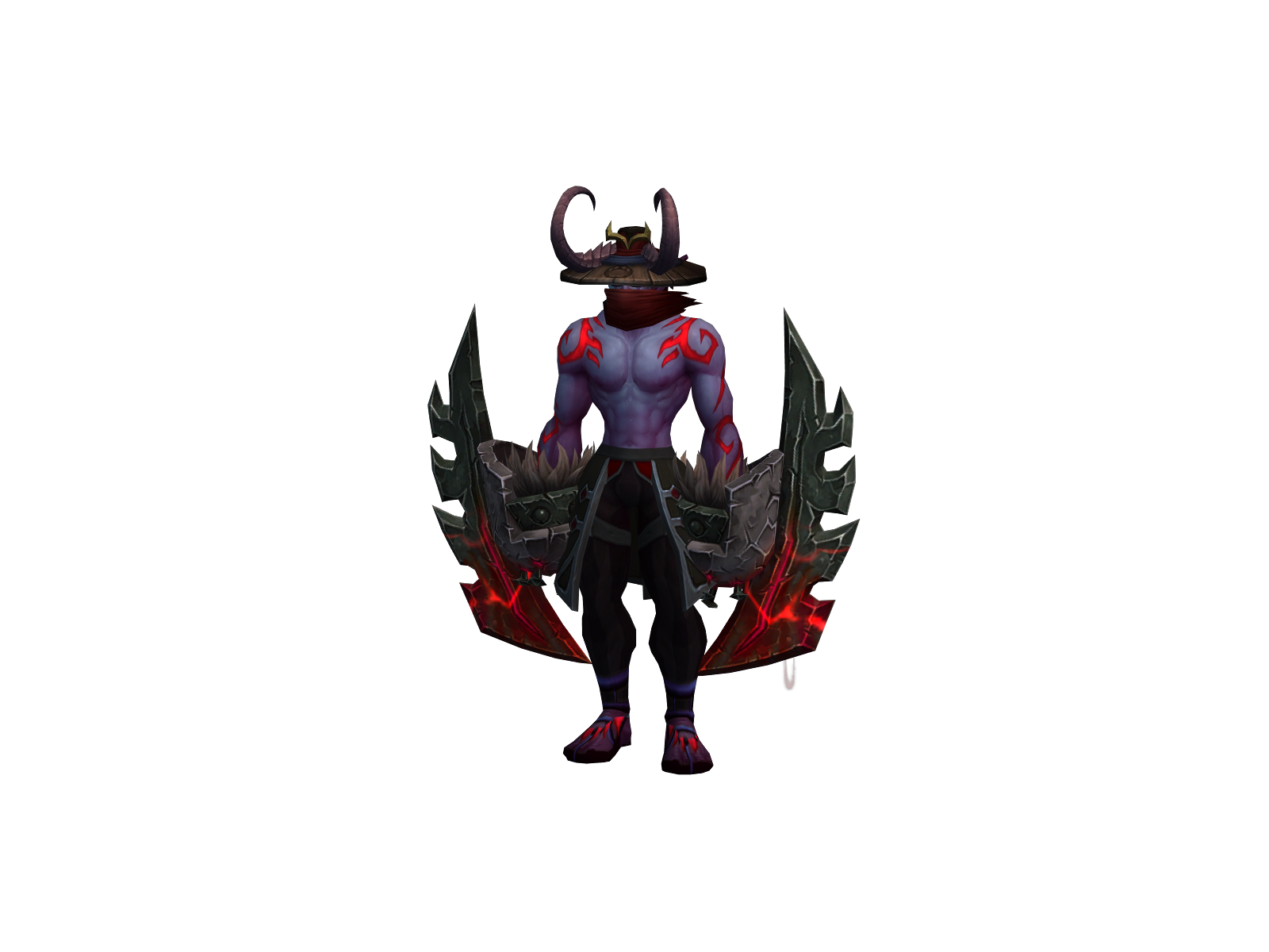 Kushdevil 3D character render
