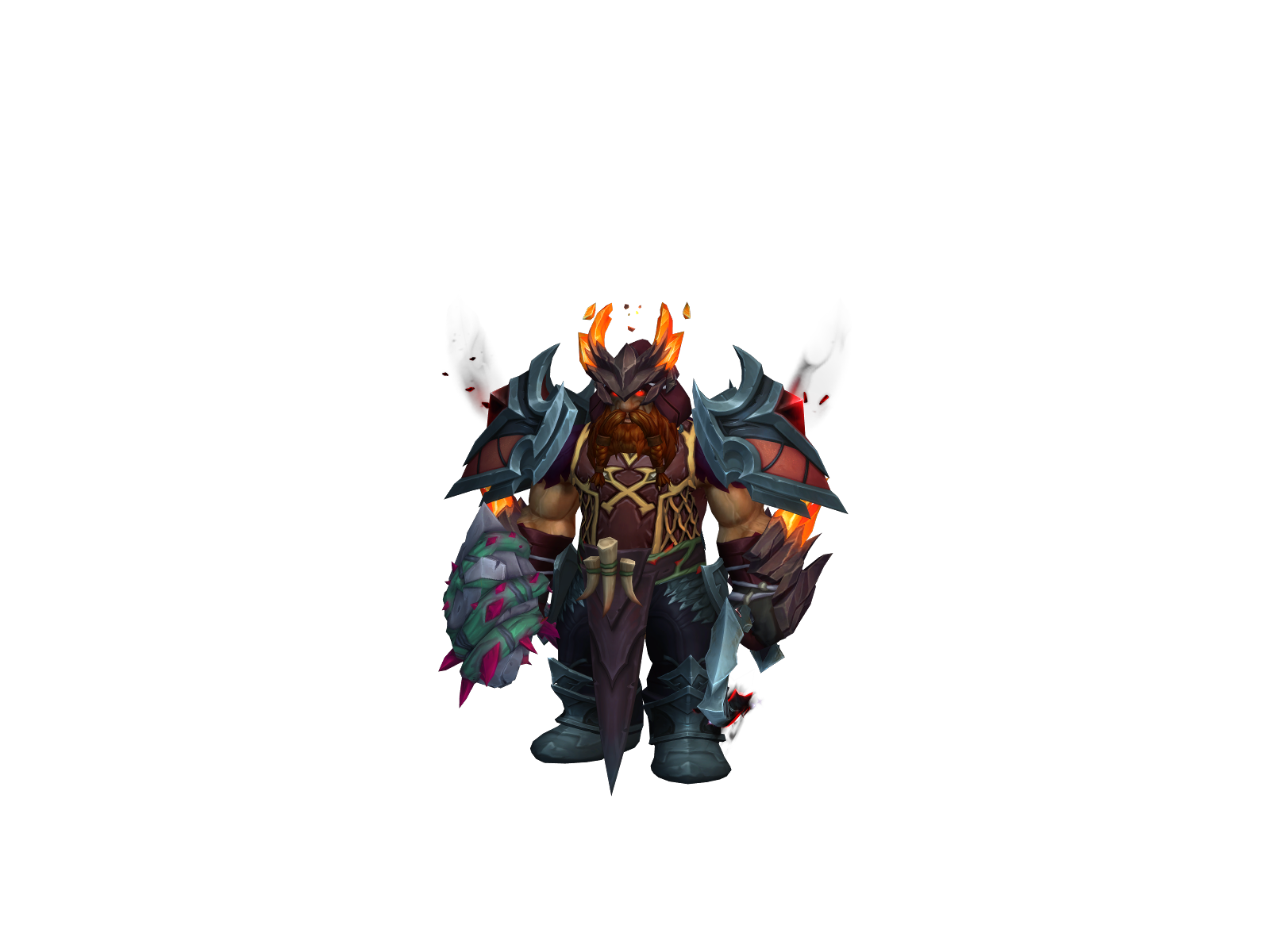 Battar 3D character render