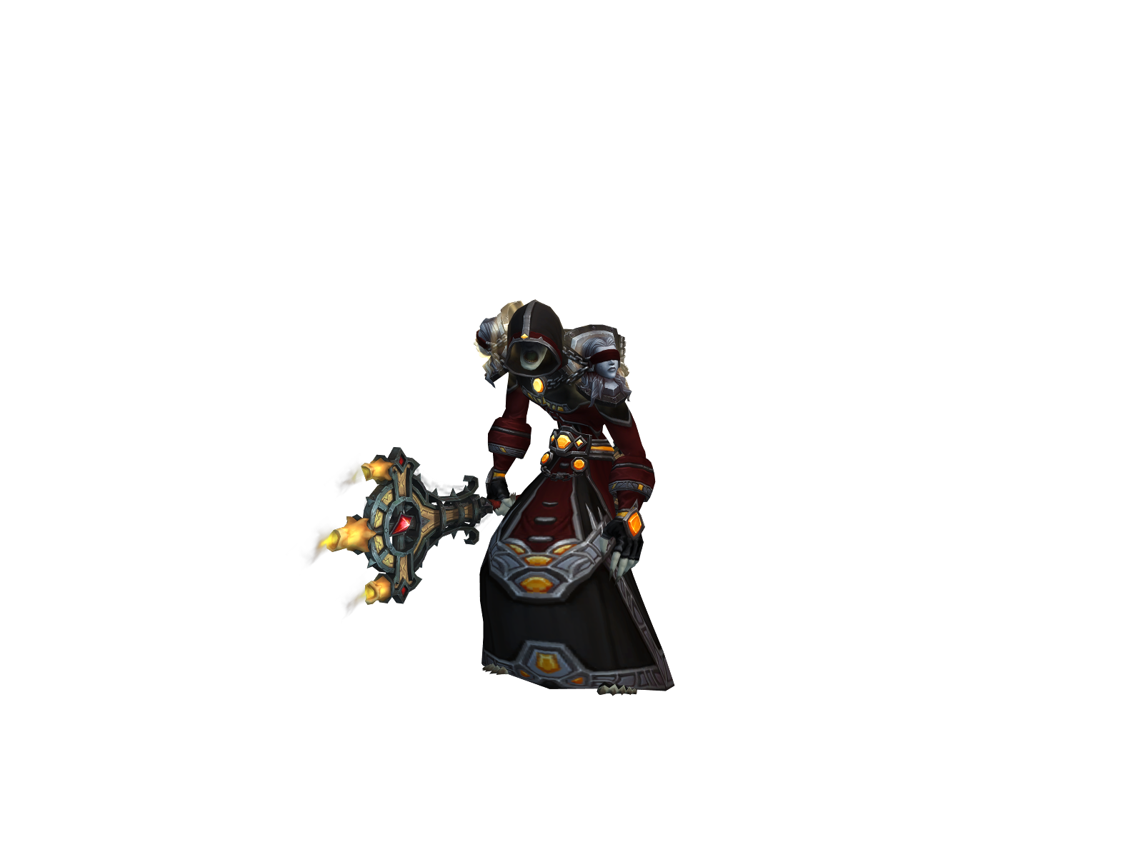 Fade 3D character render