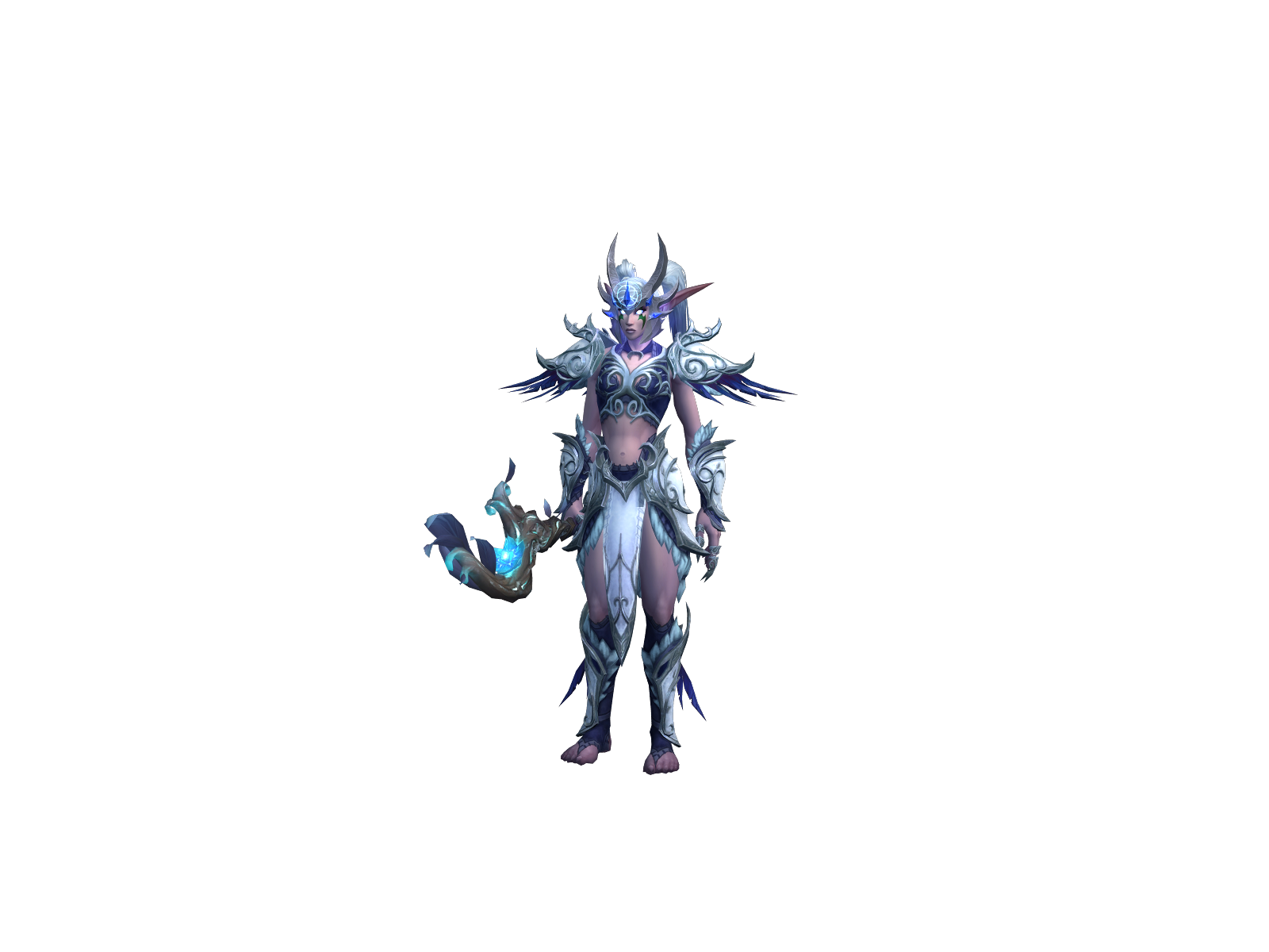 Lizzie 3D character render