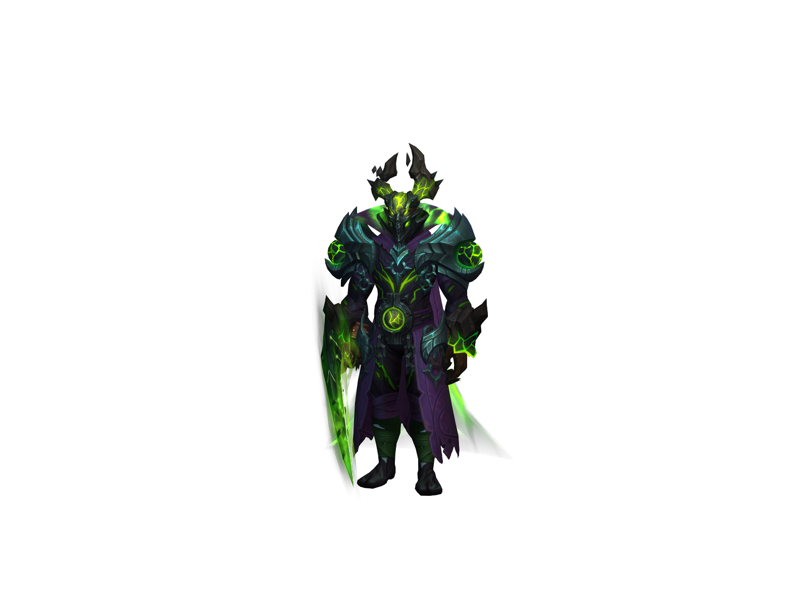Malemenas 3D character render