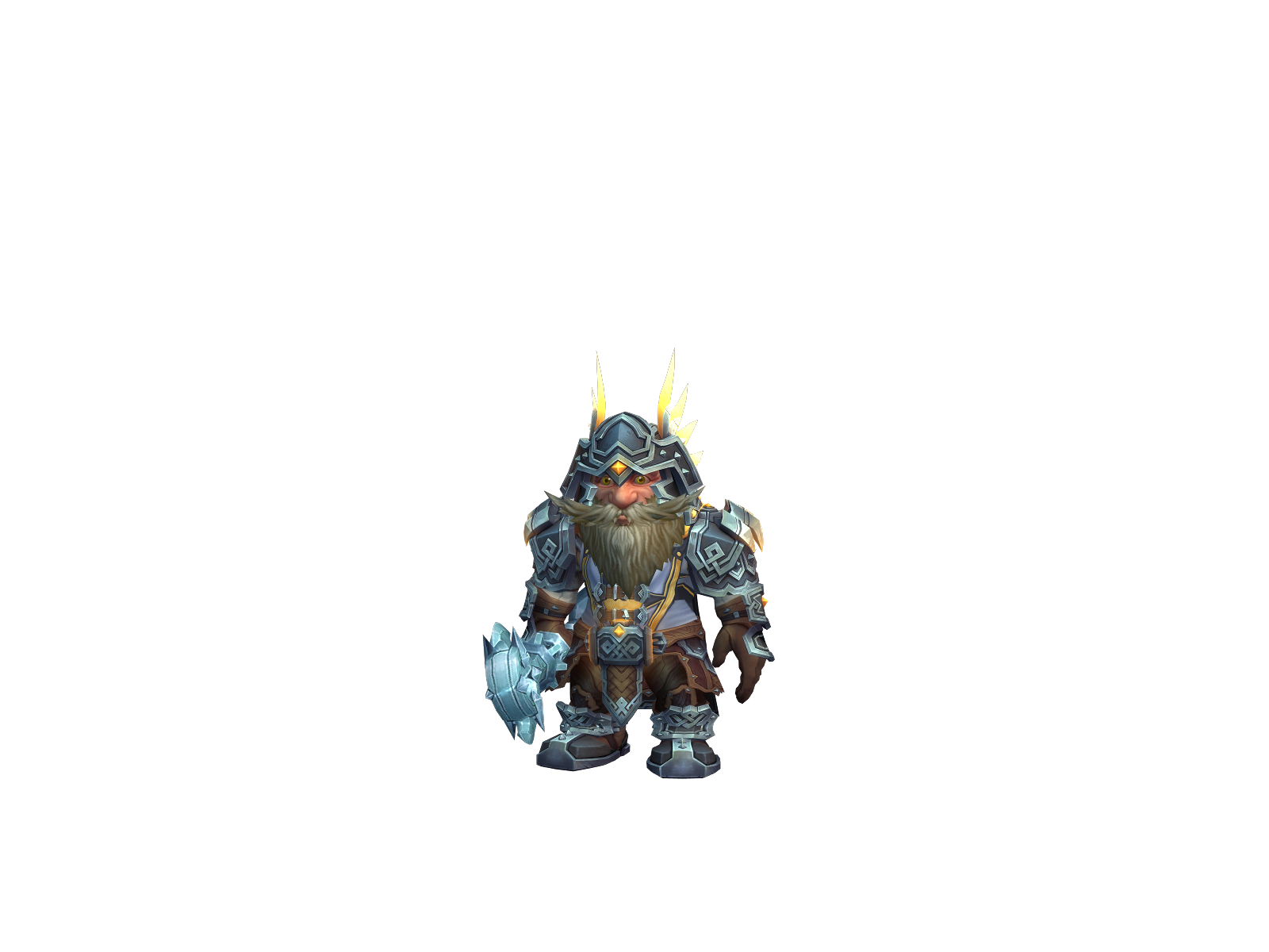Iceblocks 3D character render