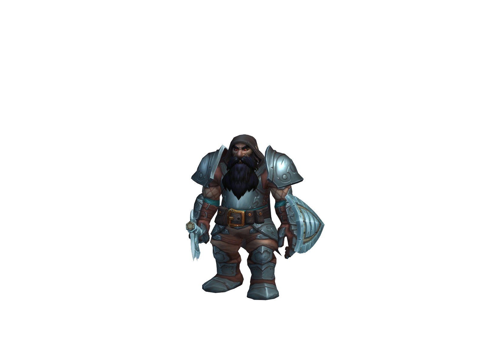 Blackwald 3D character render