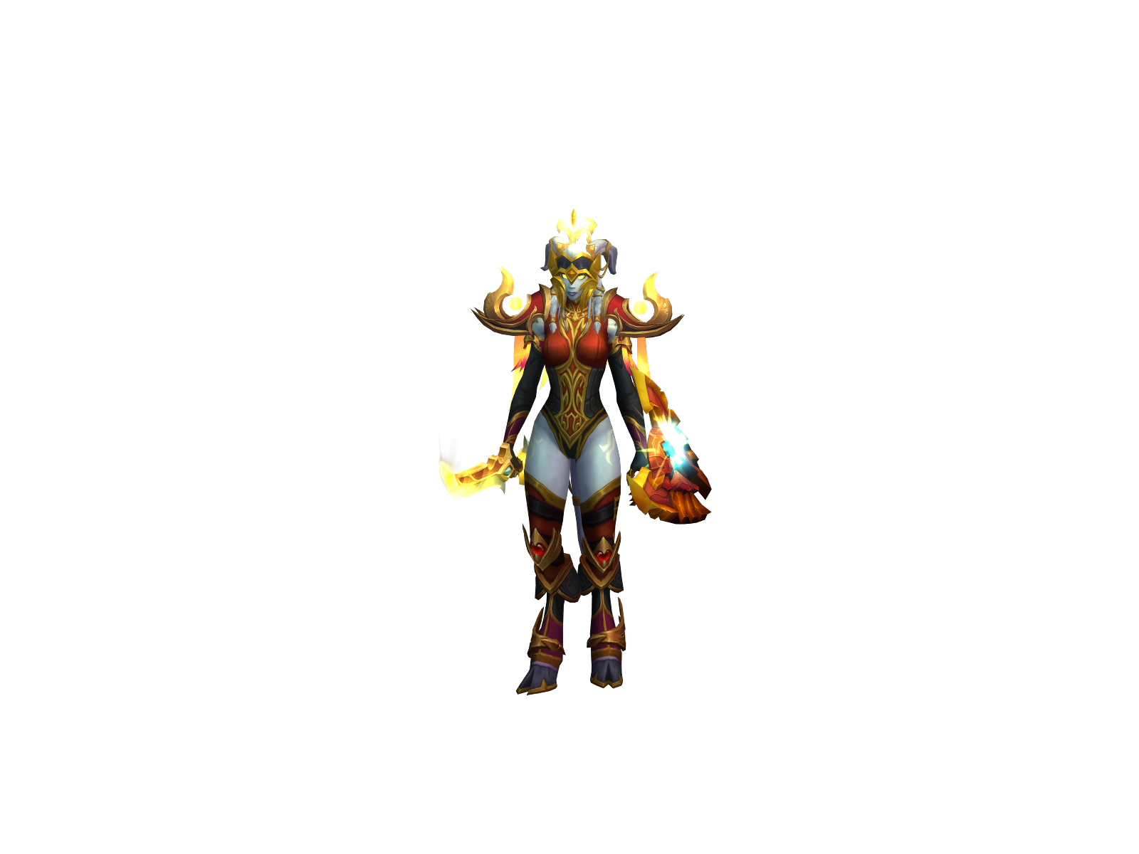 Phoxíe 3D character render