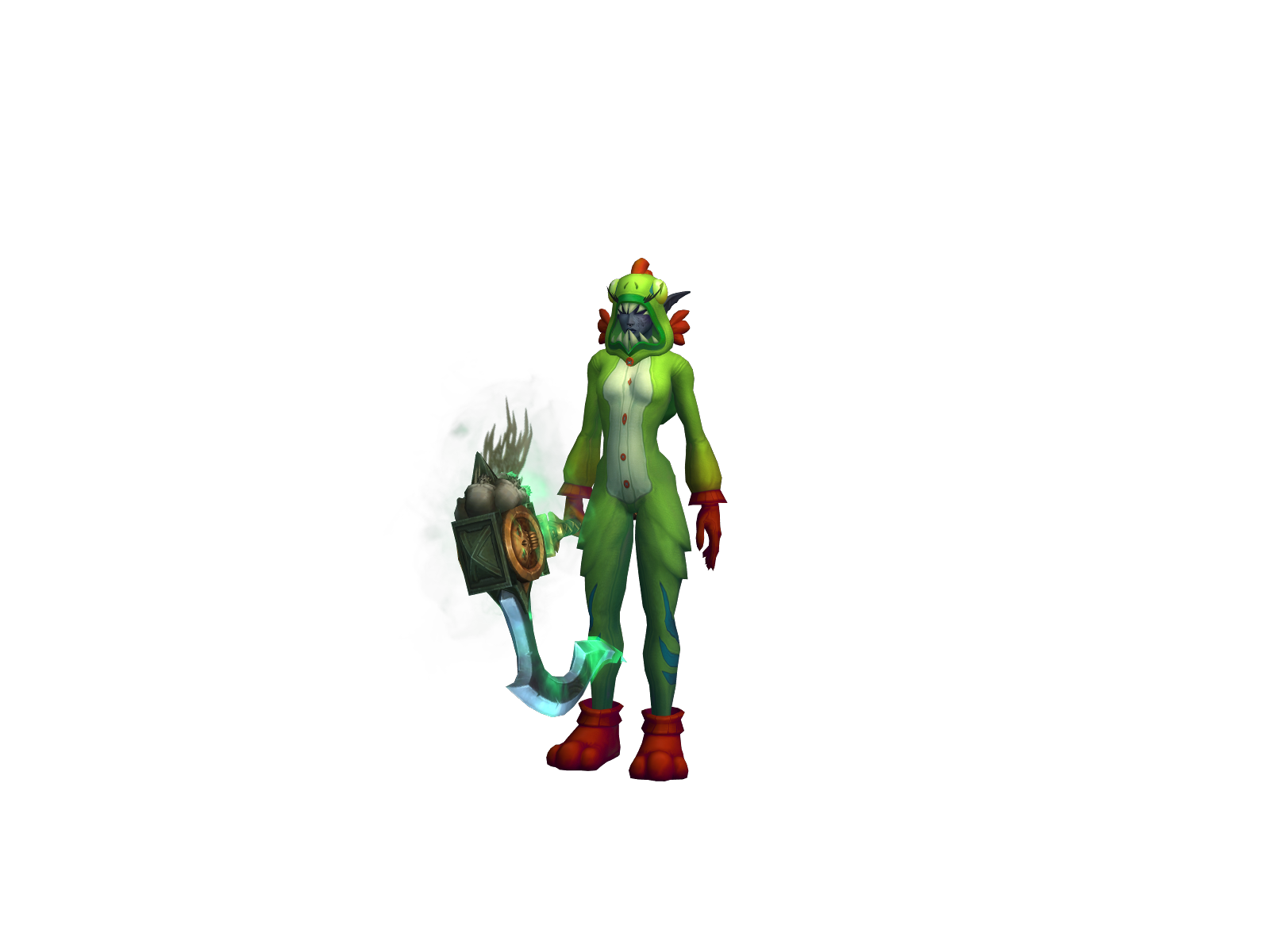 Roofeed 3D character render