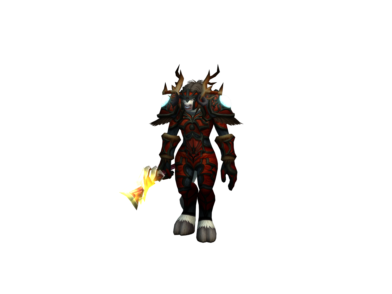 Oldcow 3D character render