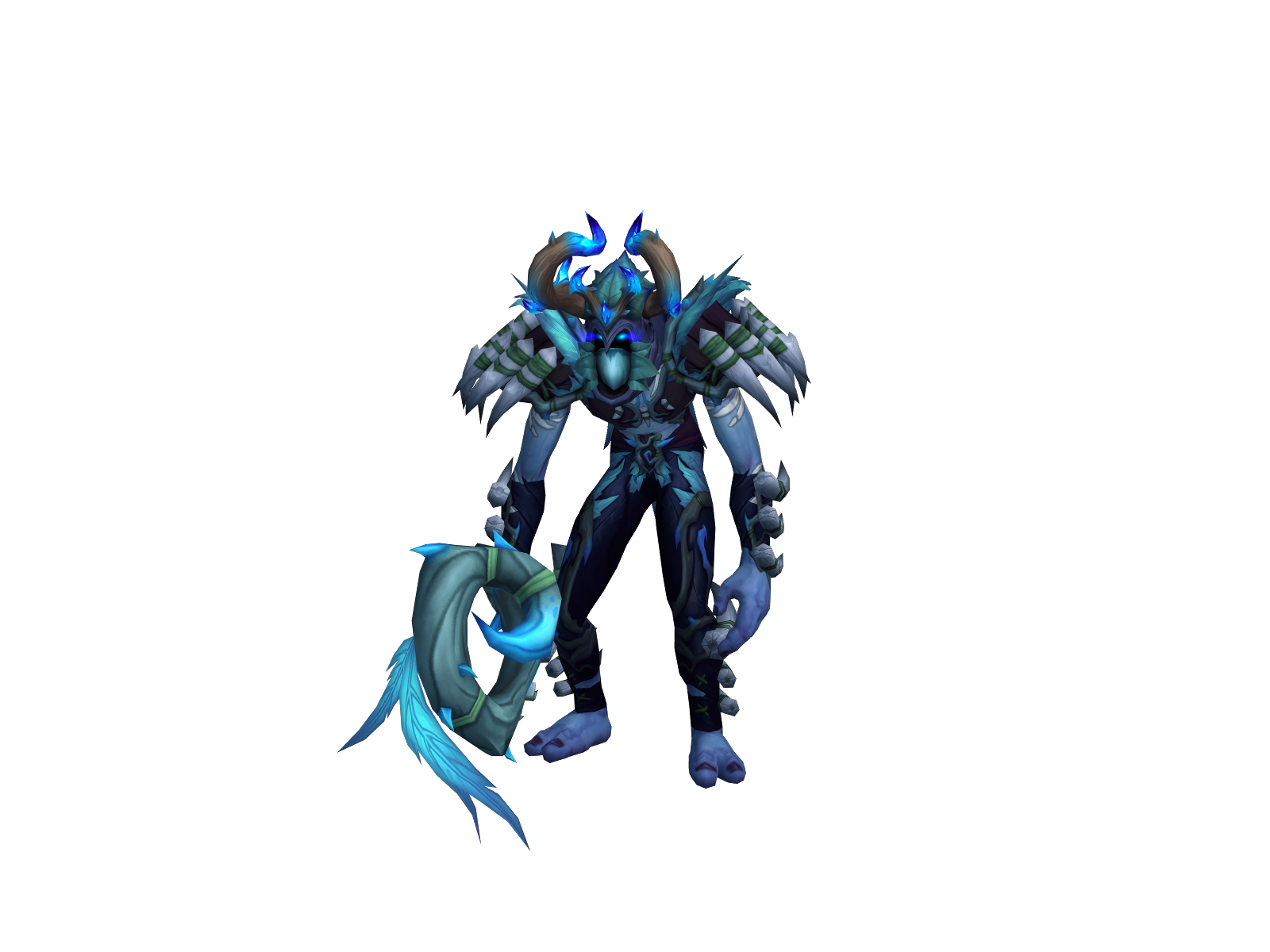 Asinjinn 3D character render