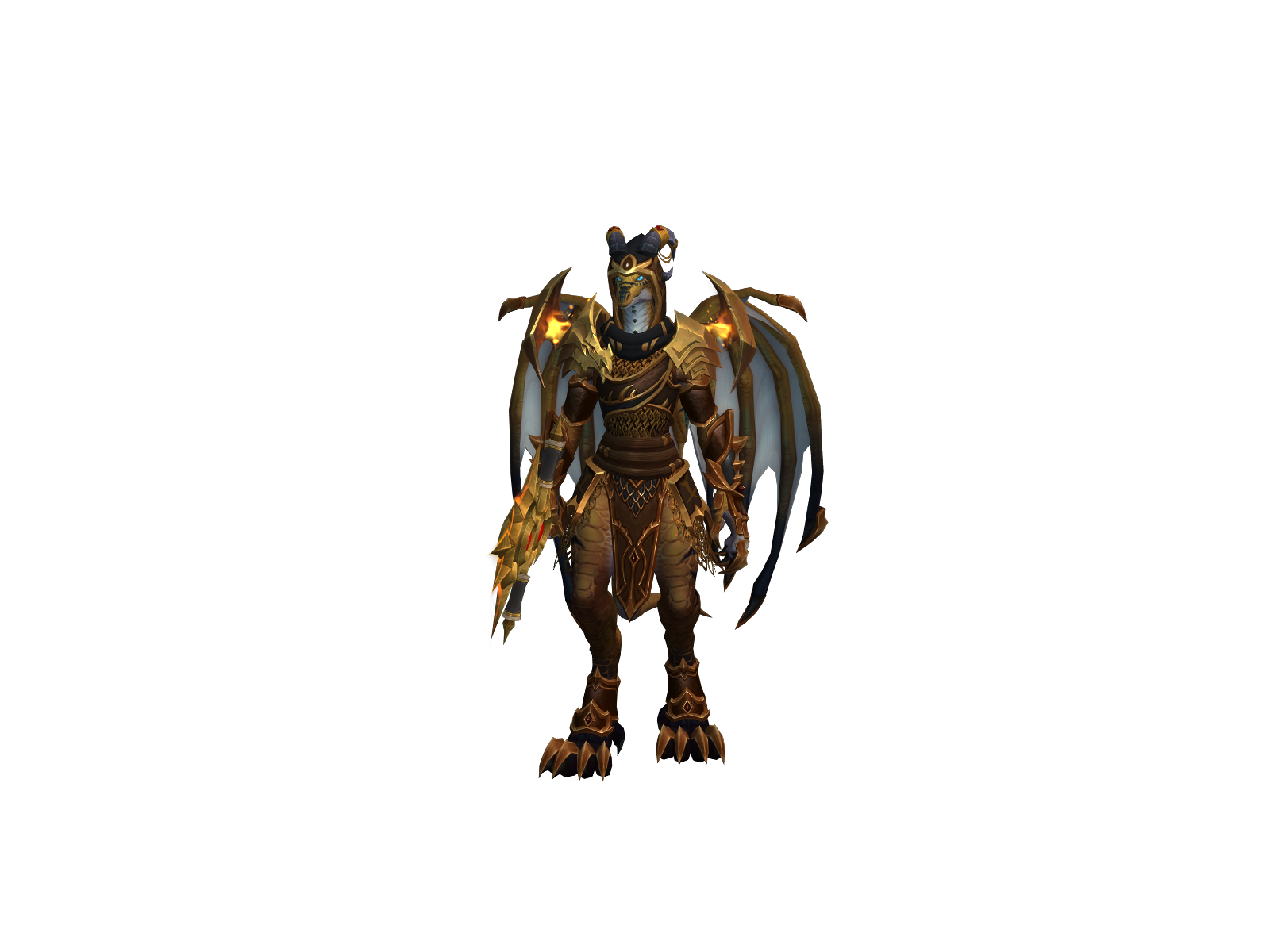 Åsh 3D character render