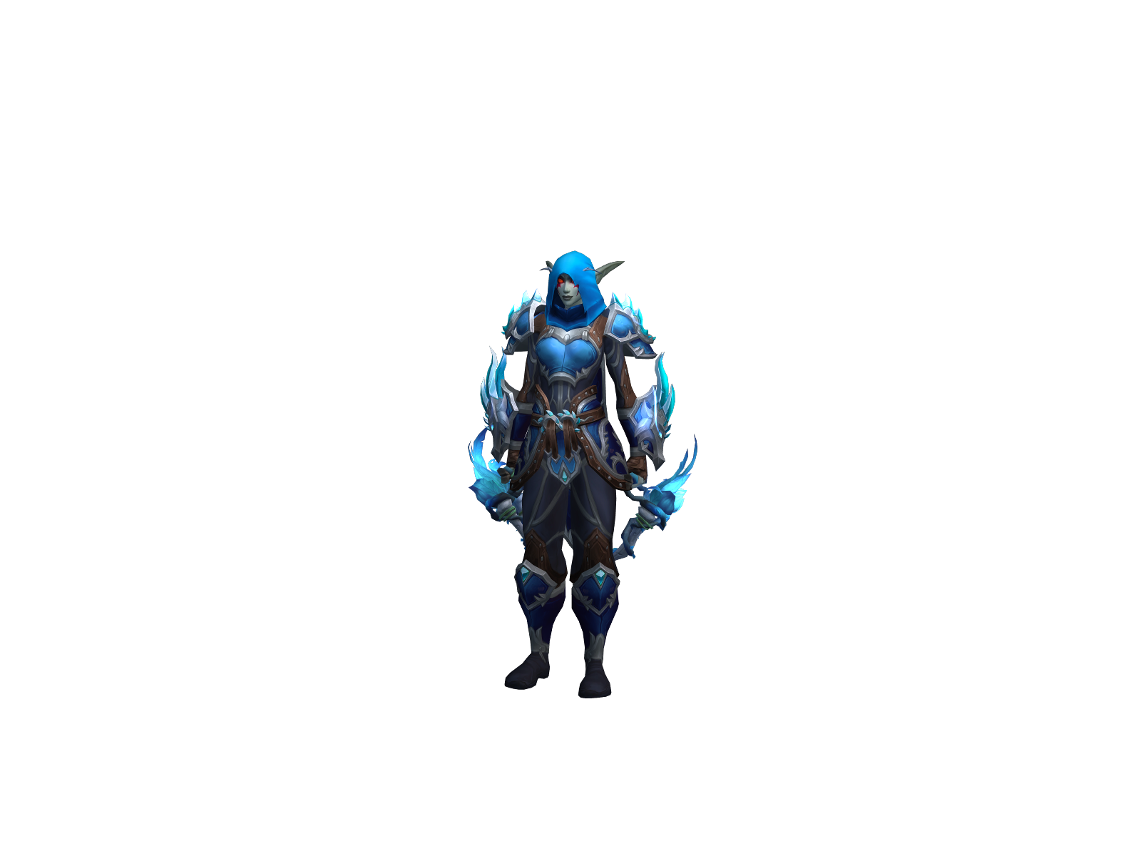 Bind 3D character render