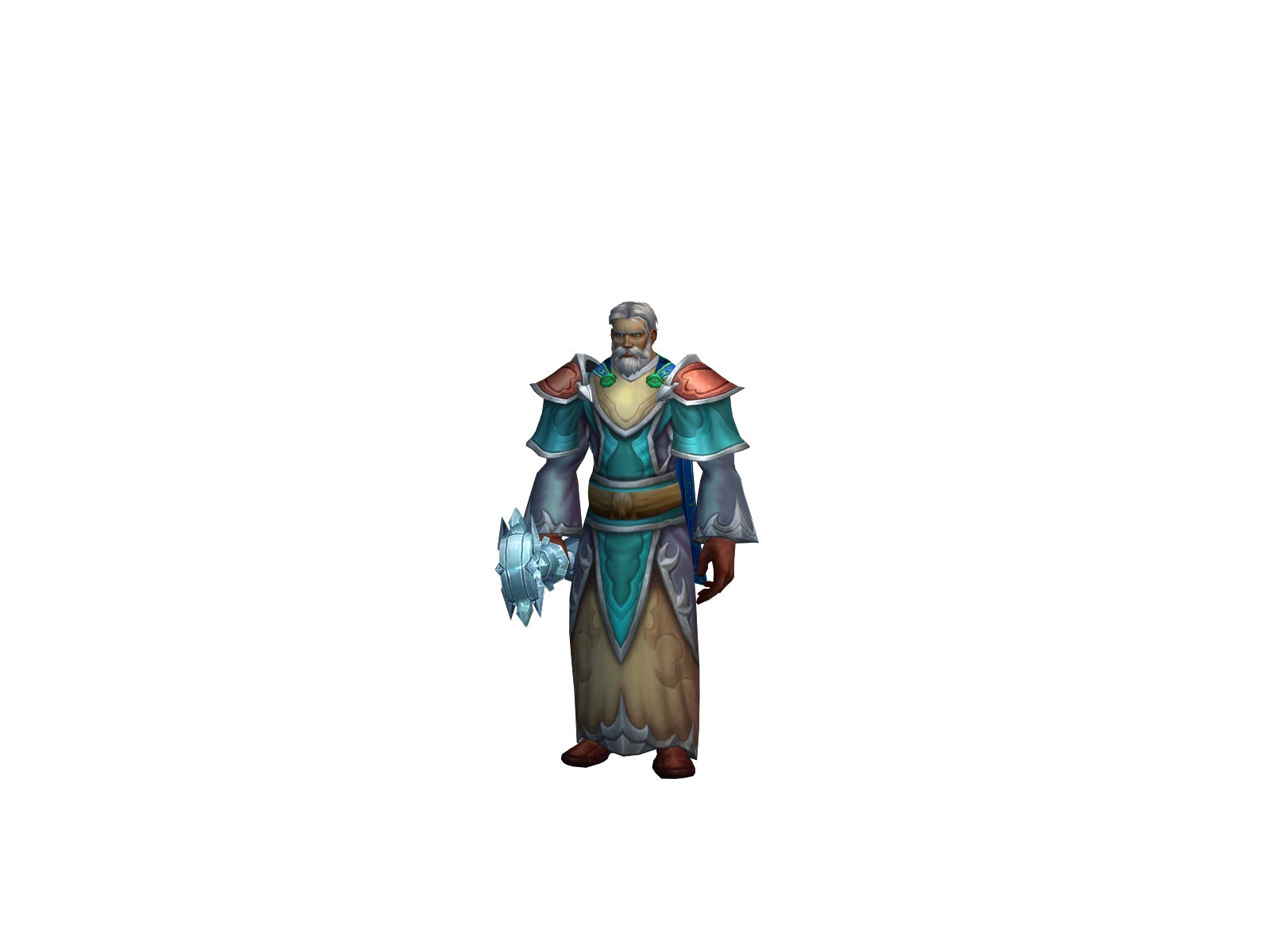 Hexenmeister 3D character render
