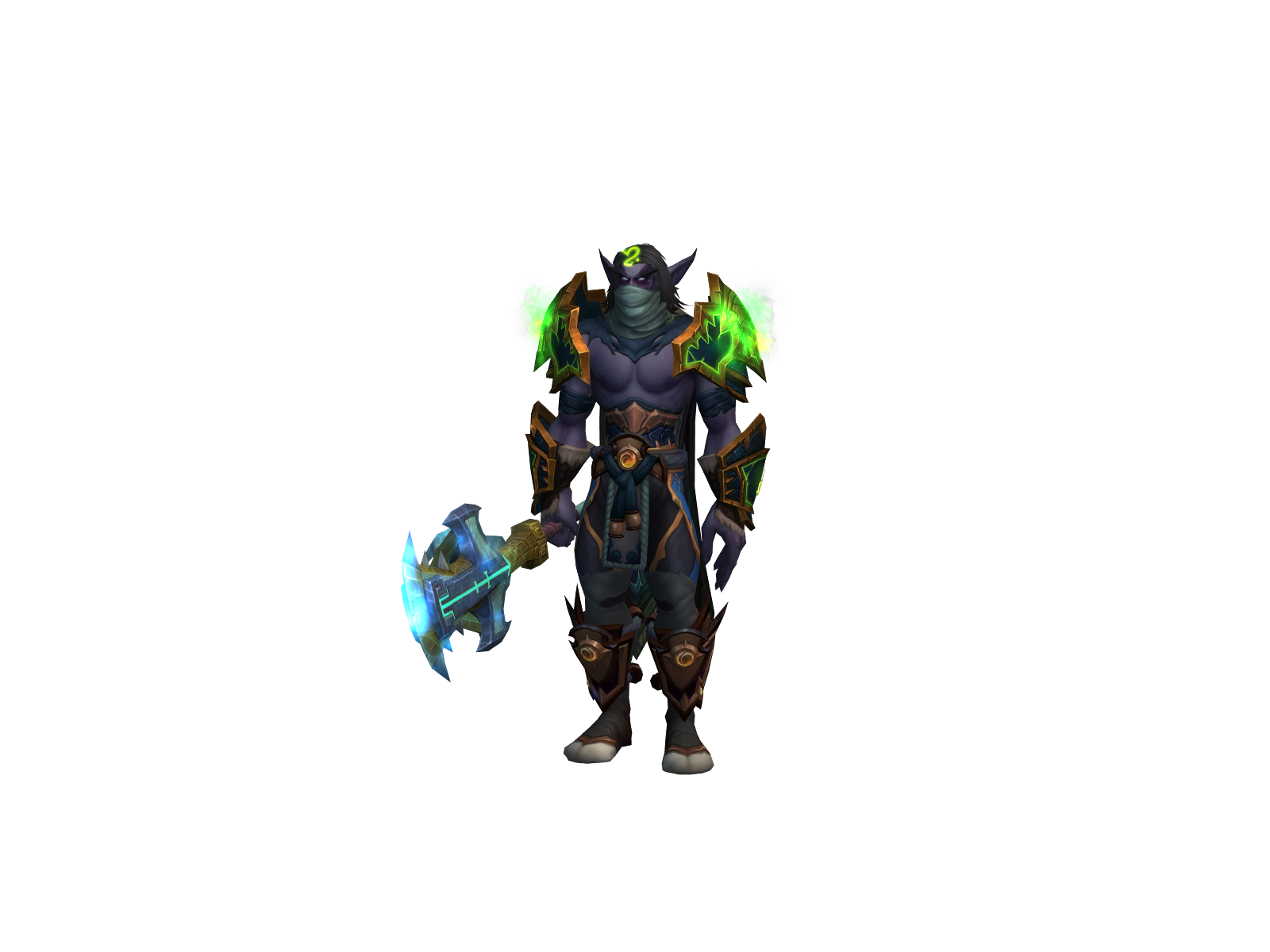 Shing 3D character render