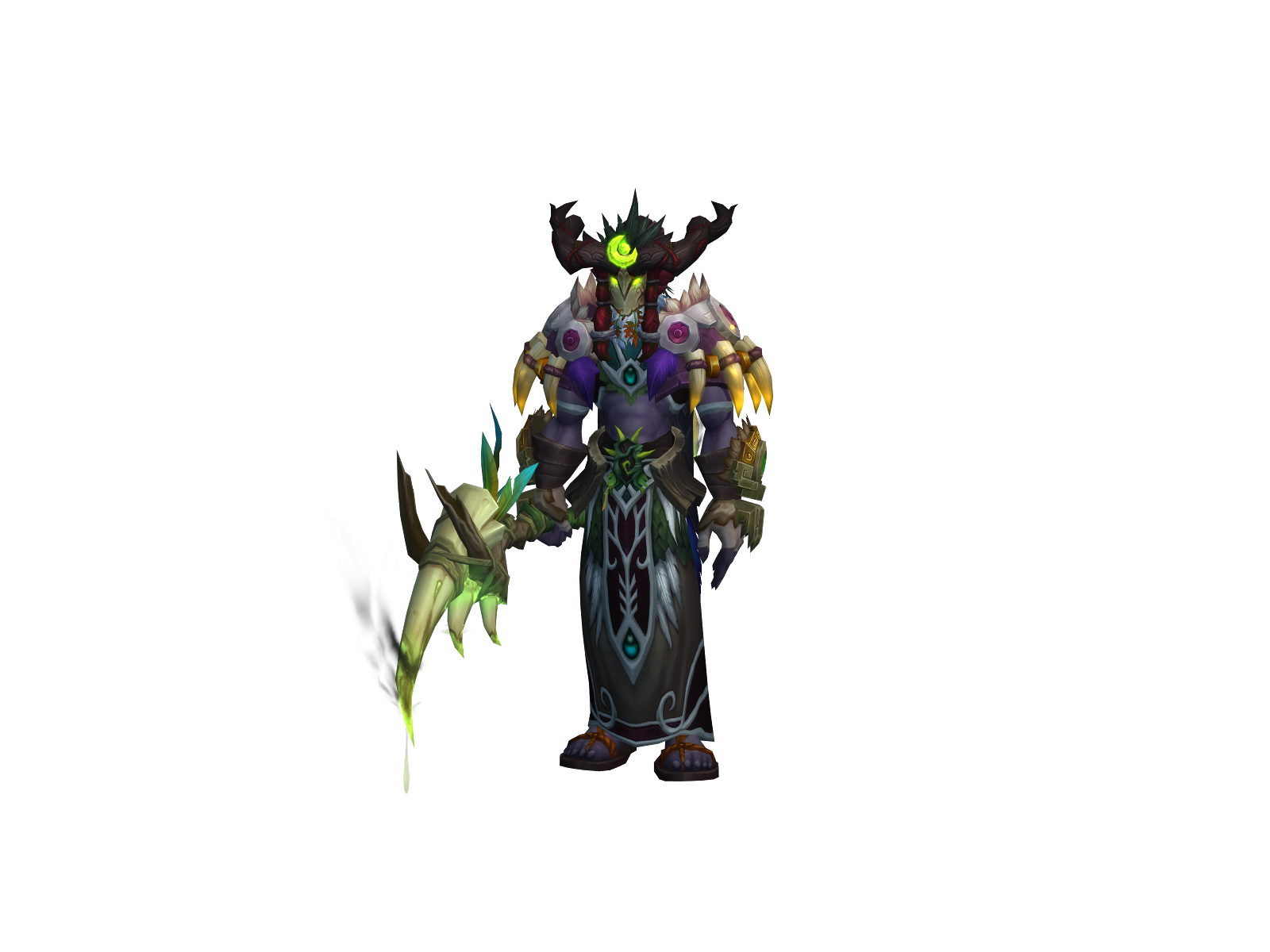Begformercy 3D character render