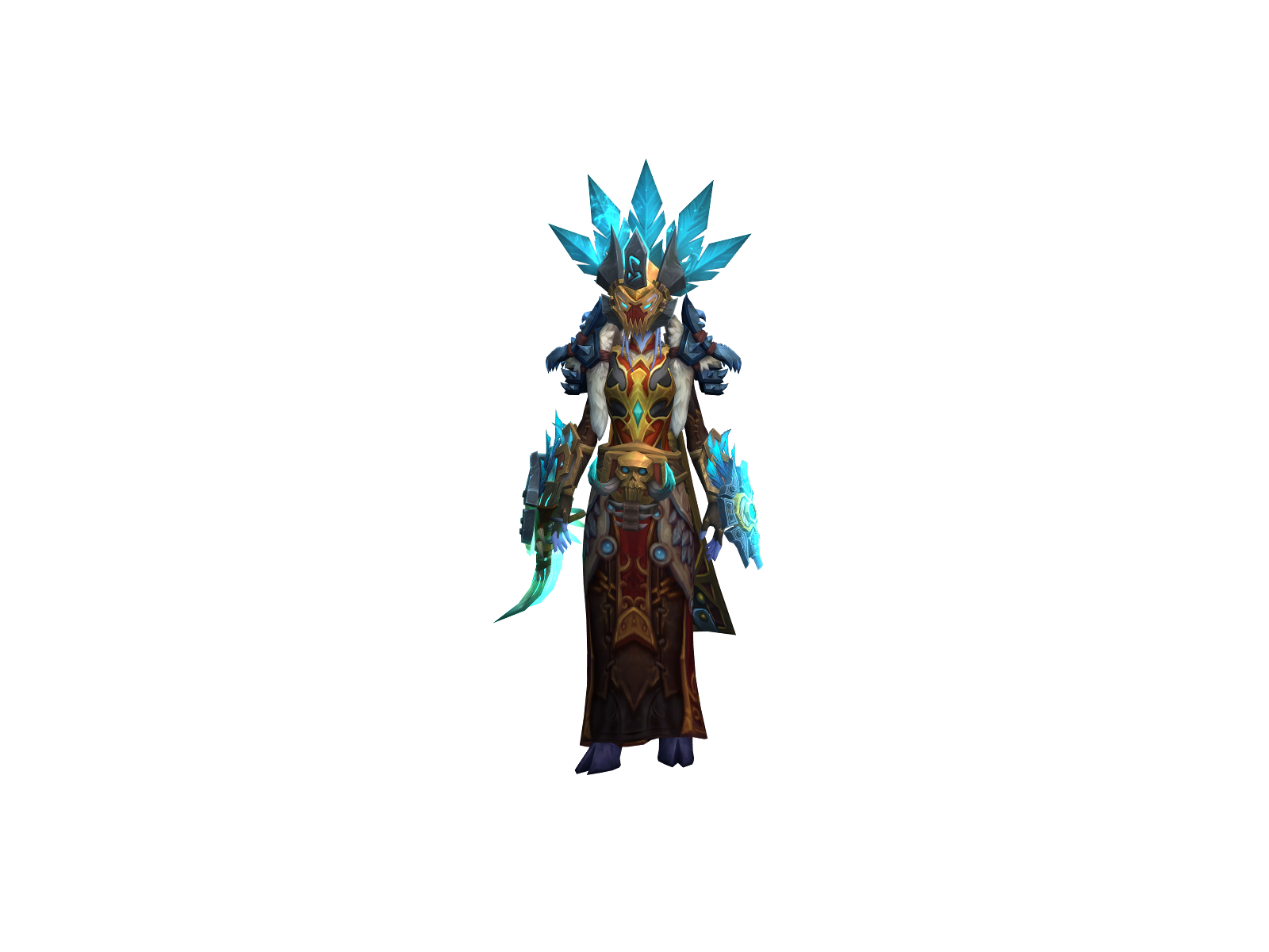 Hellic 3D character render