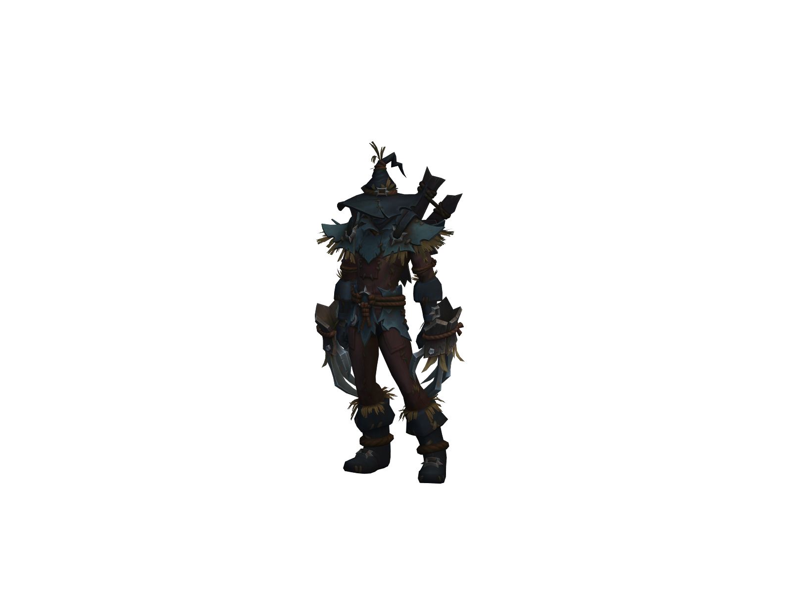 Adramelech 3D character render