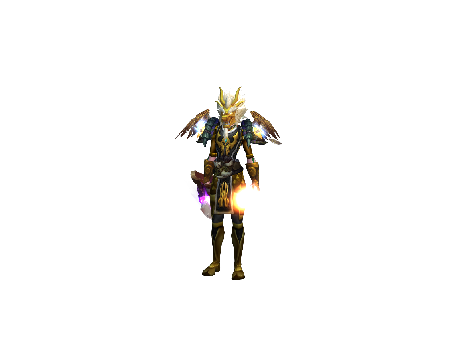 Noms 3D character render