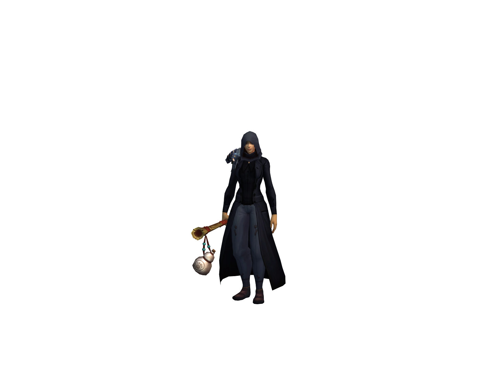 Imakezen 3D character render