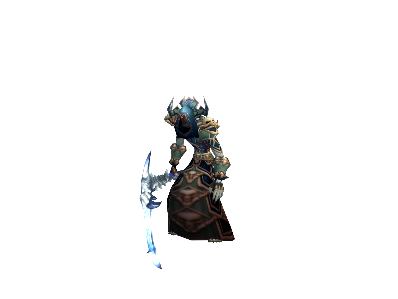 Pynchon 3D character render