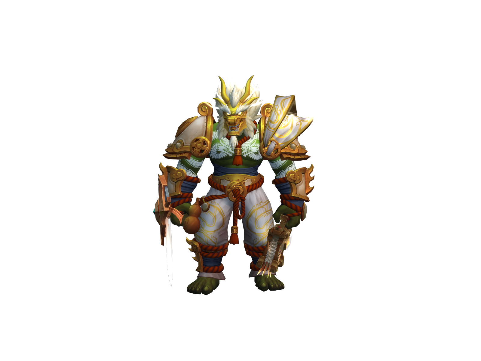 Handsomemonk 3D character render