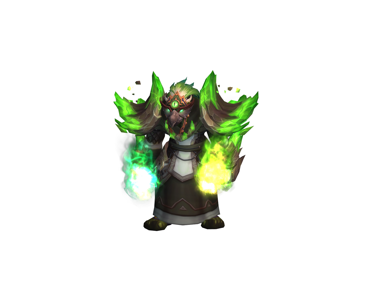 Rhazputin 3D character render
