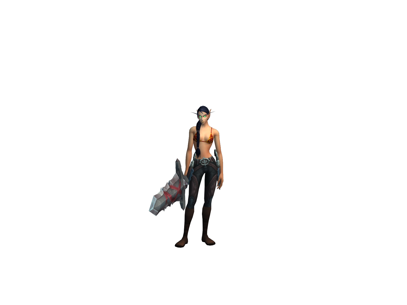 Rasou 3D character render