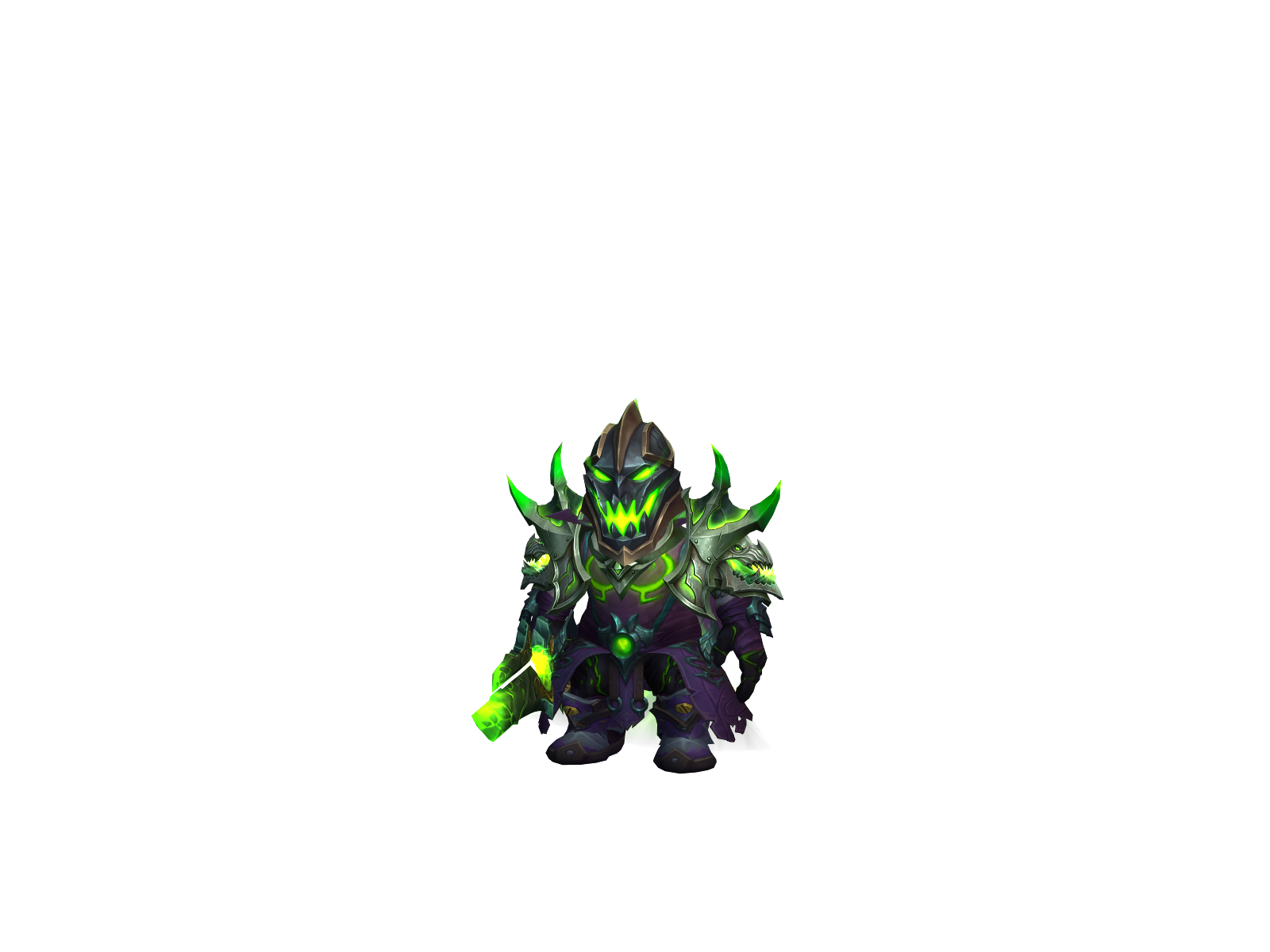 Mayhammer 3D character render