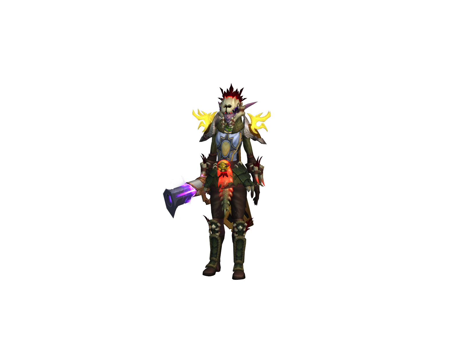 Talyndis 3D character render