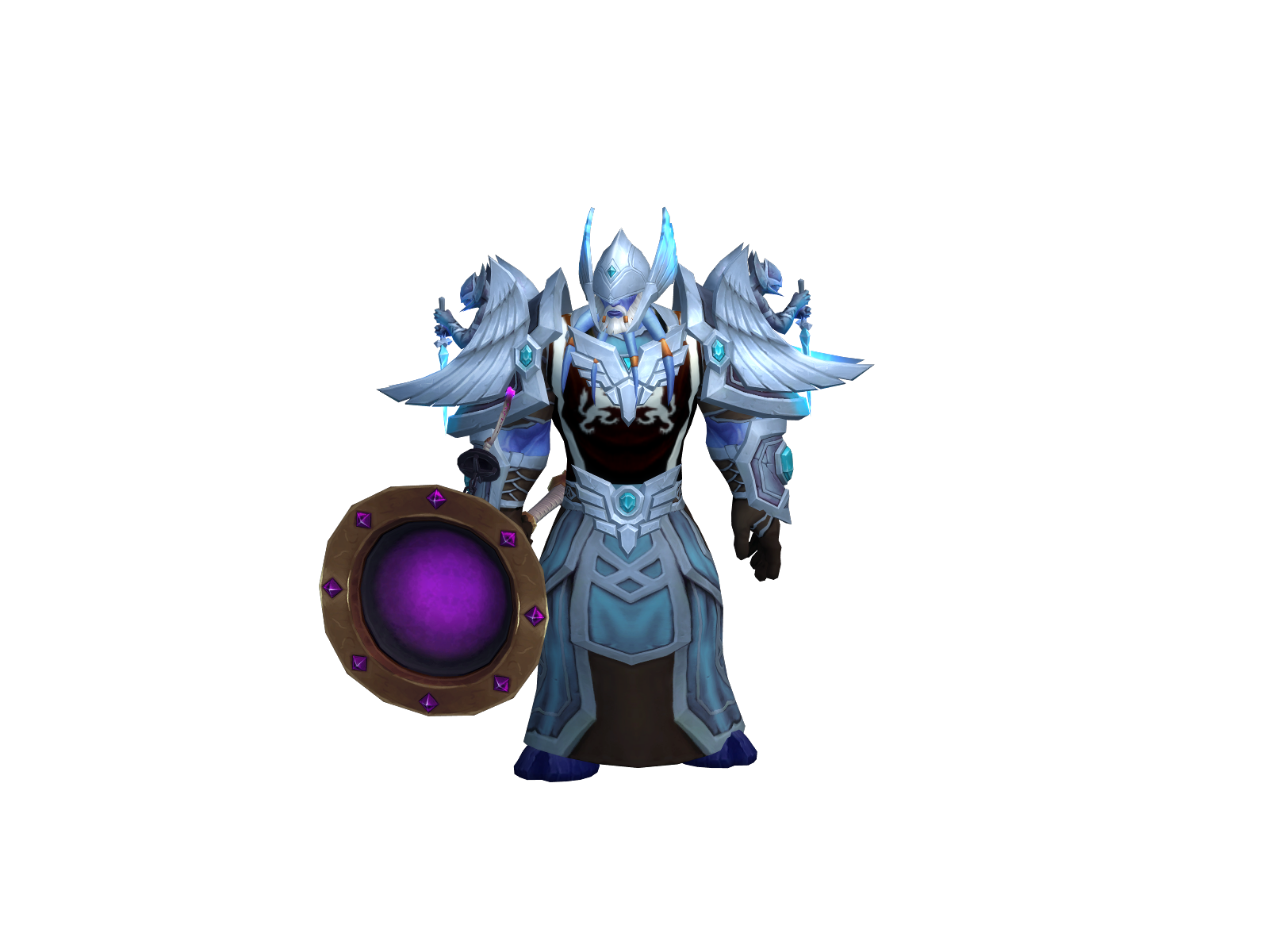 Silvinus 3D character render