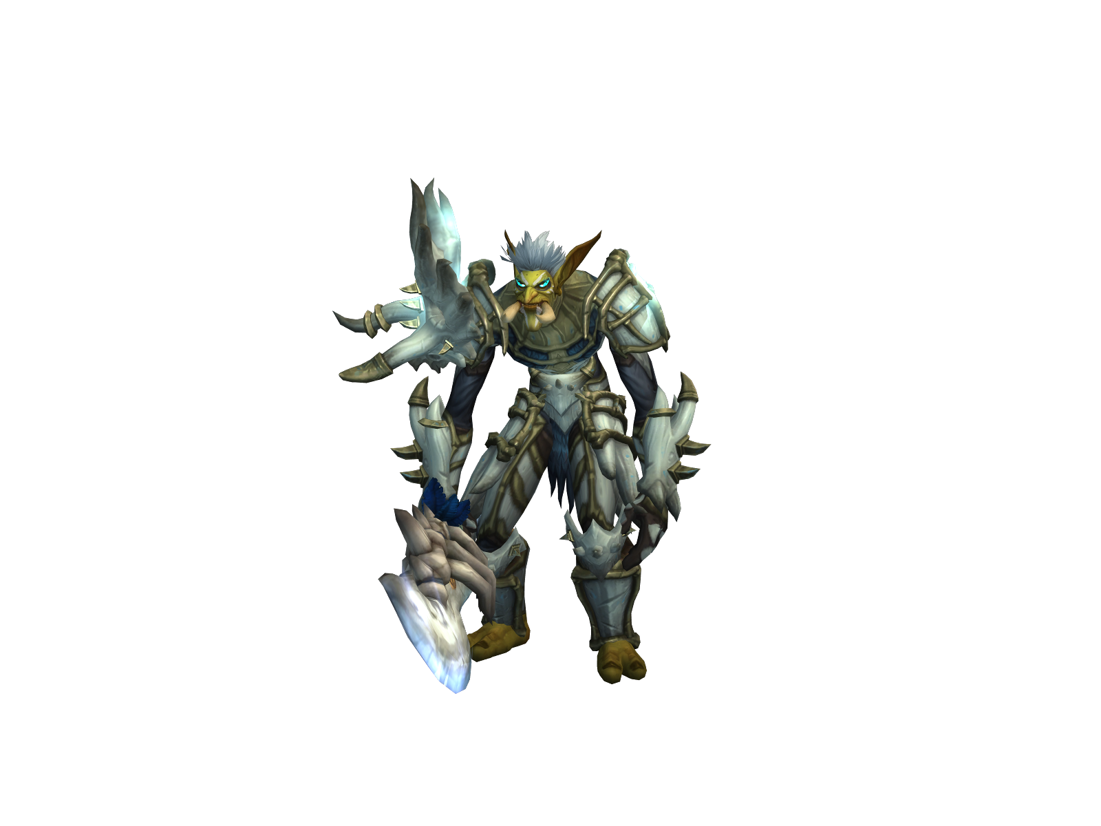 Grimscourge 3D character render