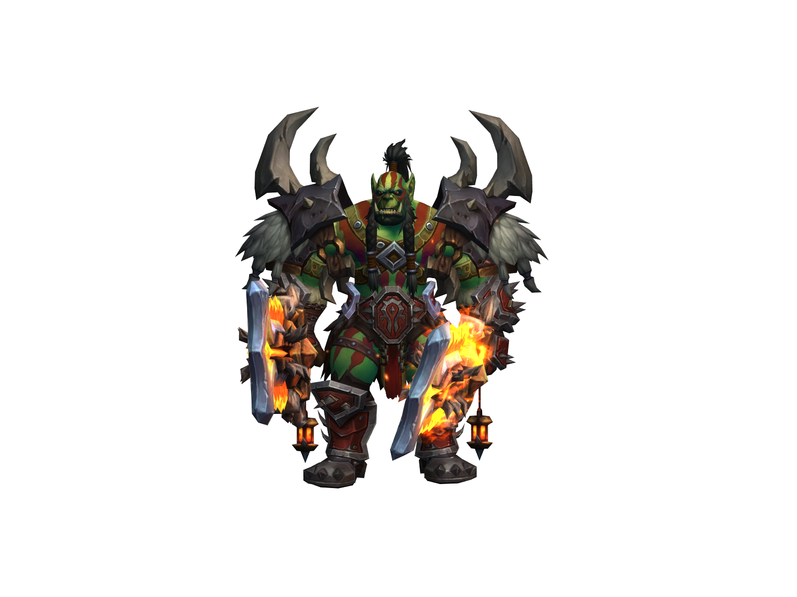 Fangor 3D character render